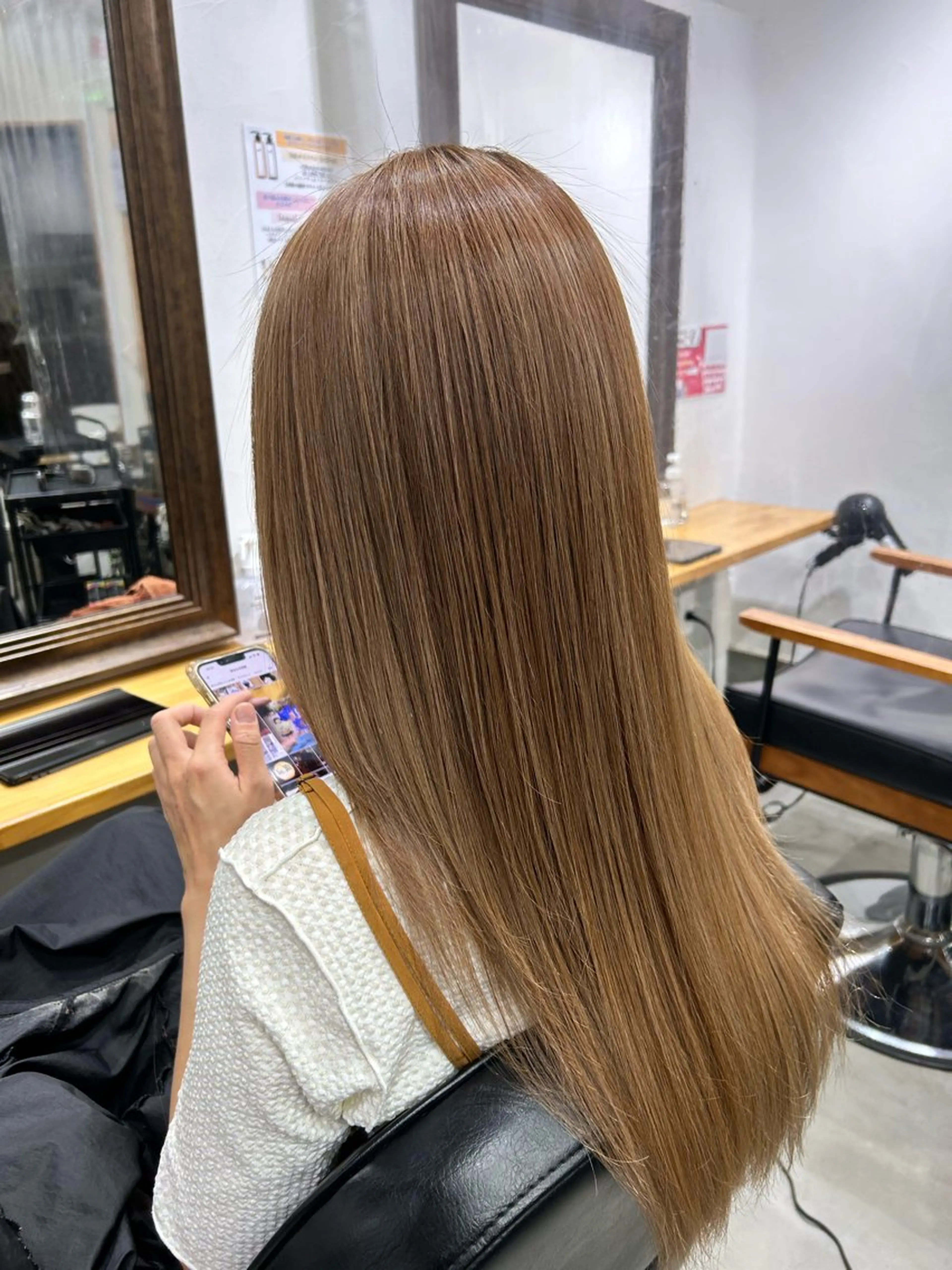 ロング ハイトーン特化⭐️ 飯田大樹のヘアスタイル