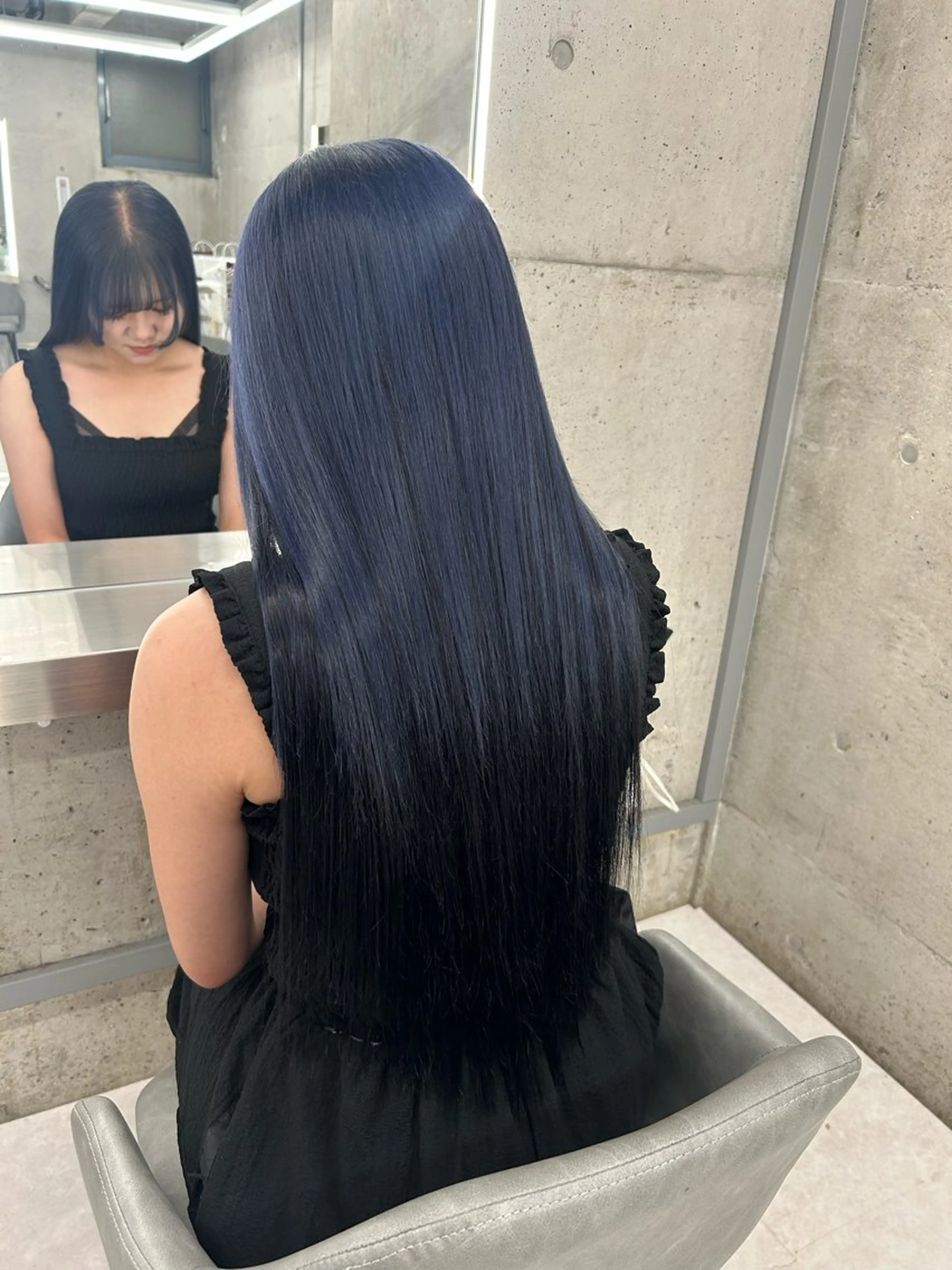 ロング カラー ダブルカラー エクステ ヘアカラー カラー/エクステ 🤍ルナのヘアスタイル