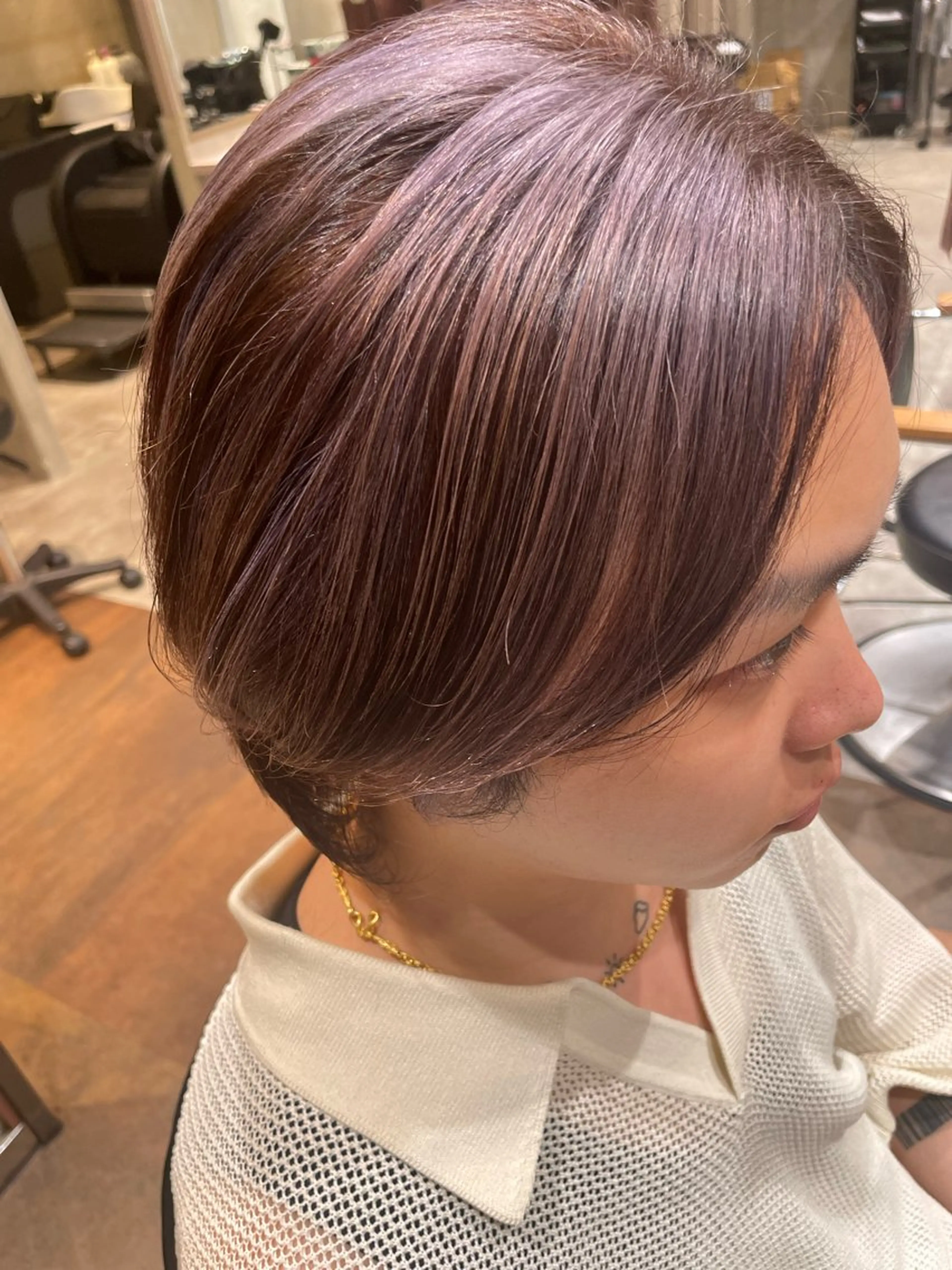 メンズ メンズウルフカット ウルフカット (店長)大畑 圭祐のヘアスタイル