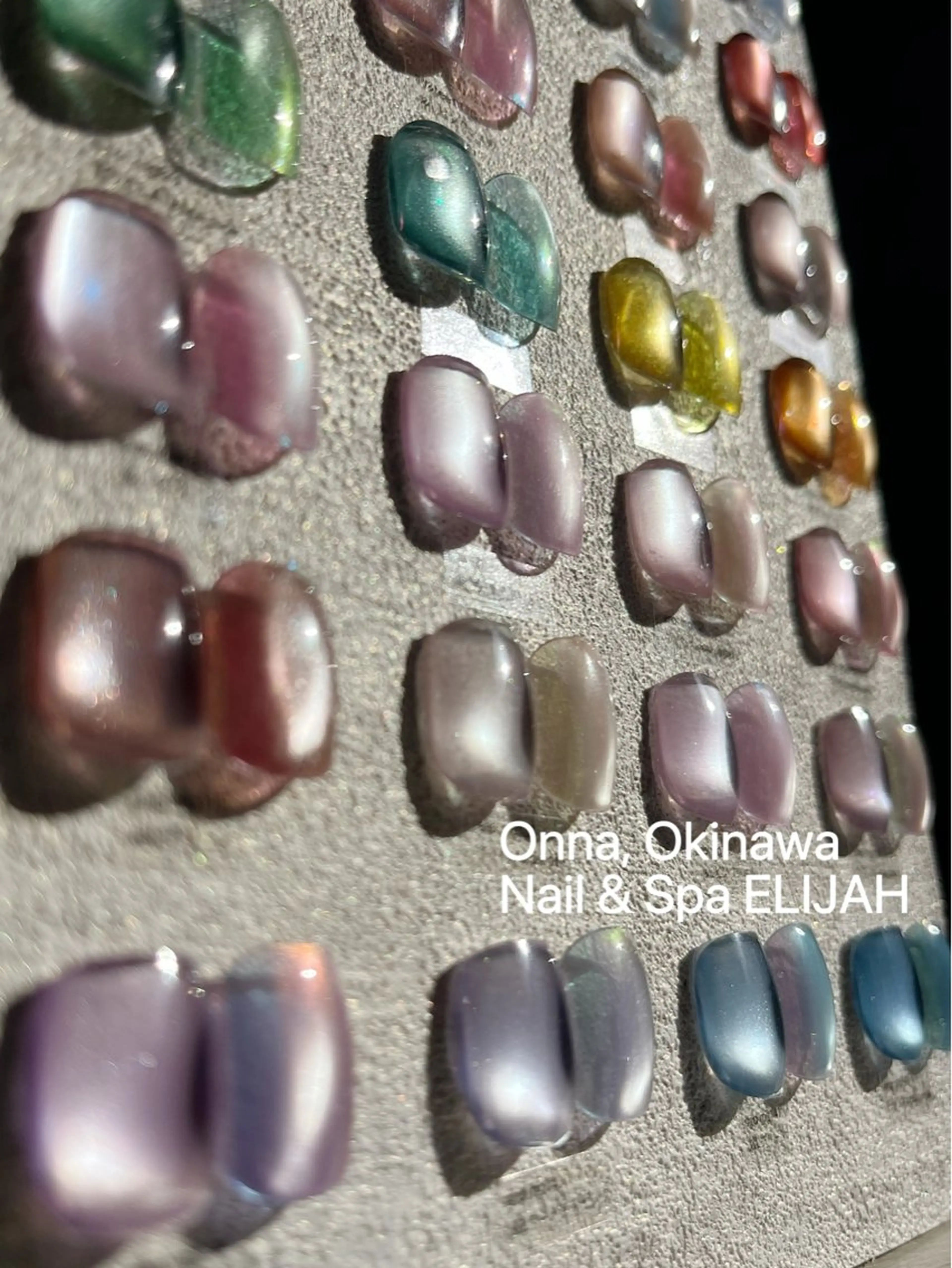 ネイル ハンドネイル ダンラップ新里 友簣乃のネイルデザイン