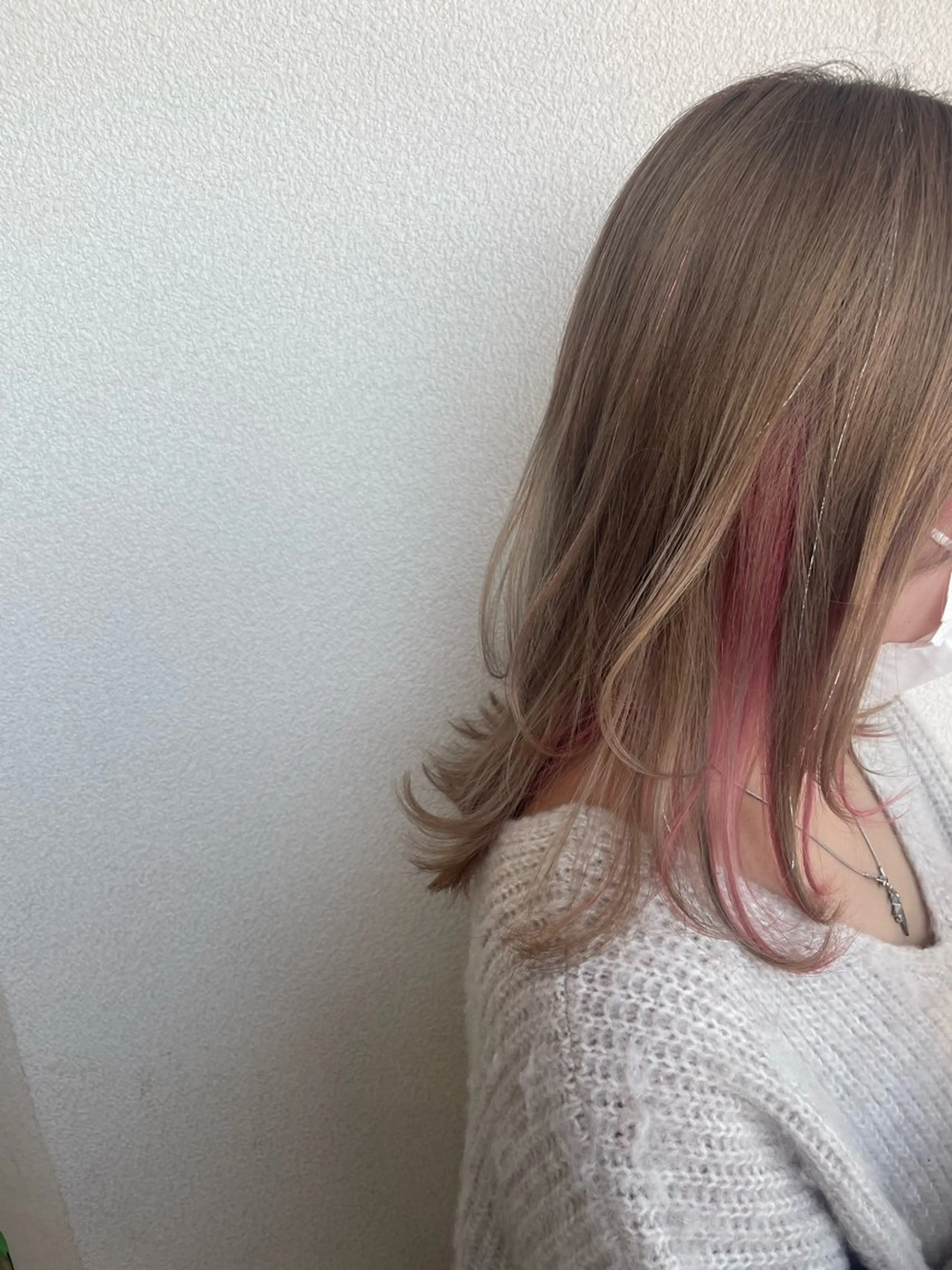 ミディアム カラー 美髪✨艶髪✨髪質改善 カラー特化❣大石優奈のヘアスタイル