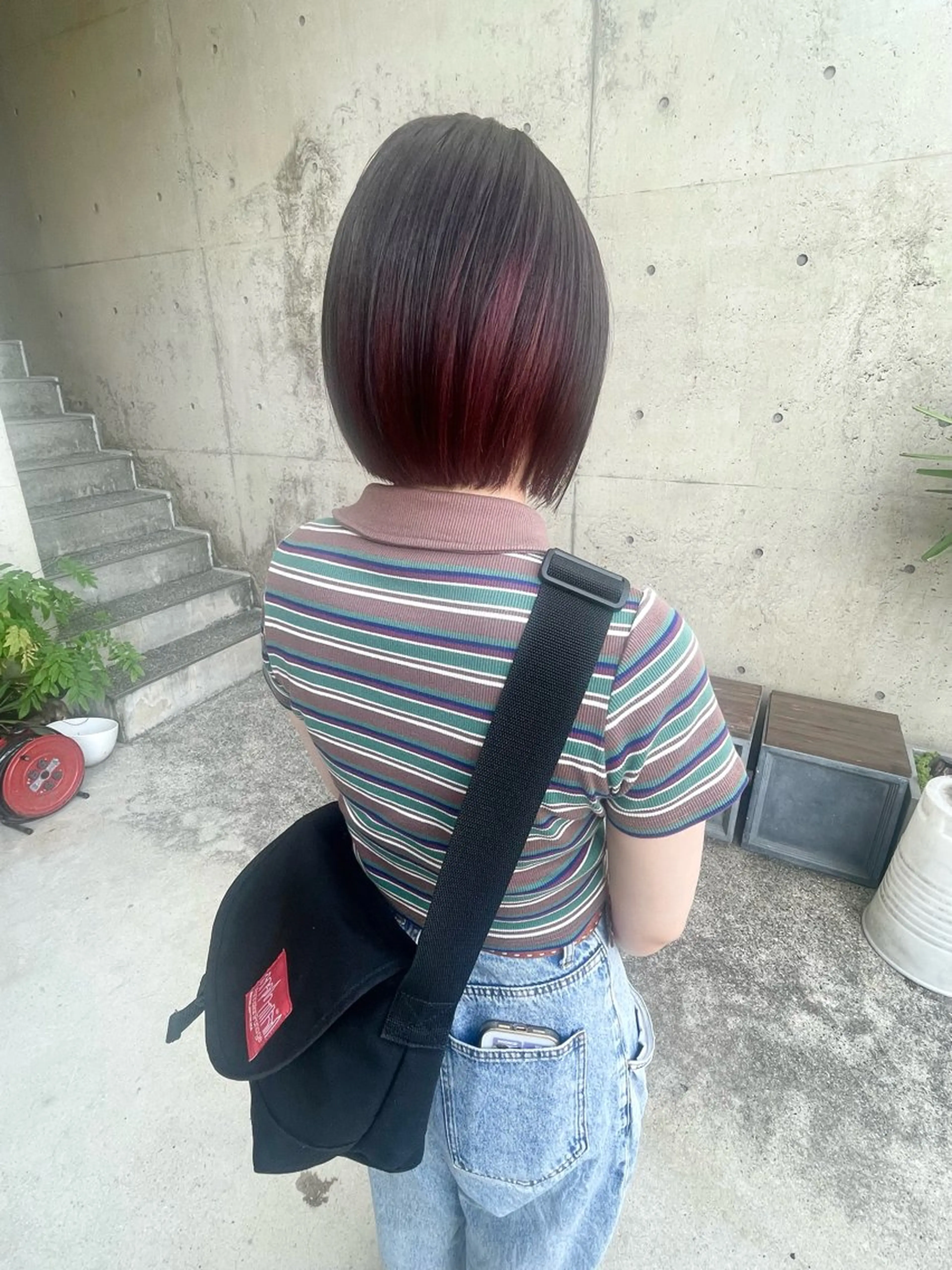 ショート カラー 日高 香織のヘアスタイル