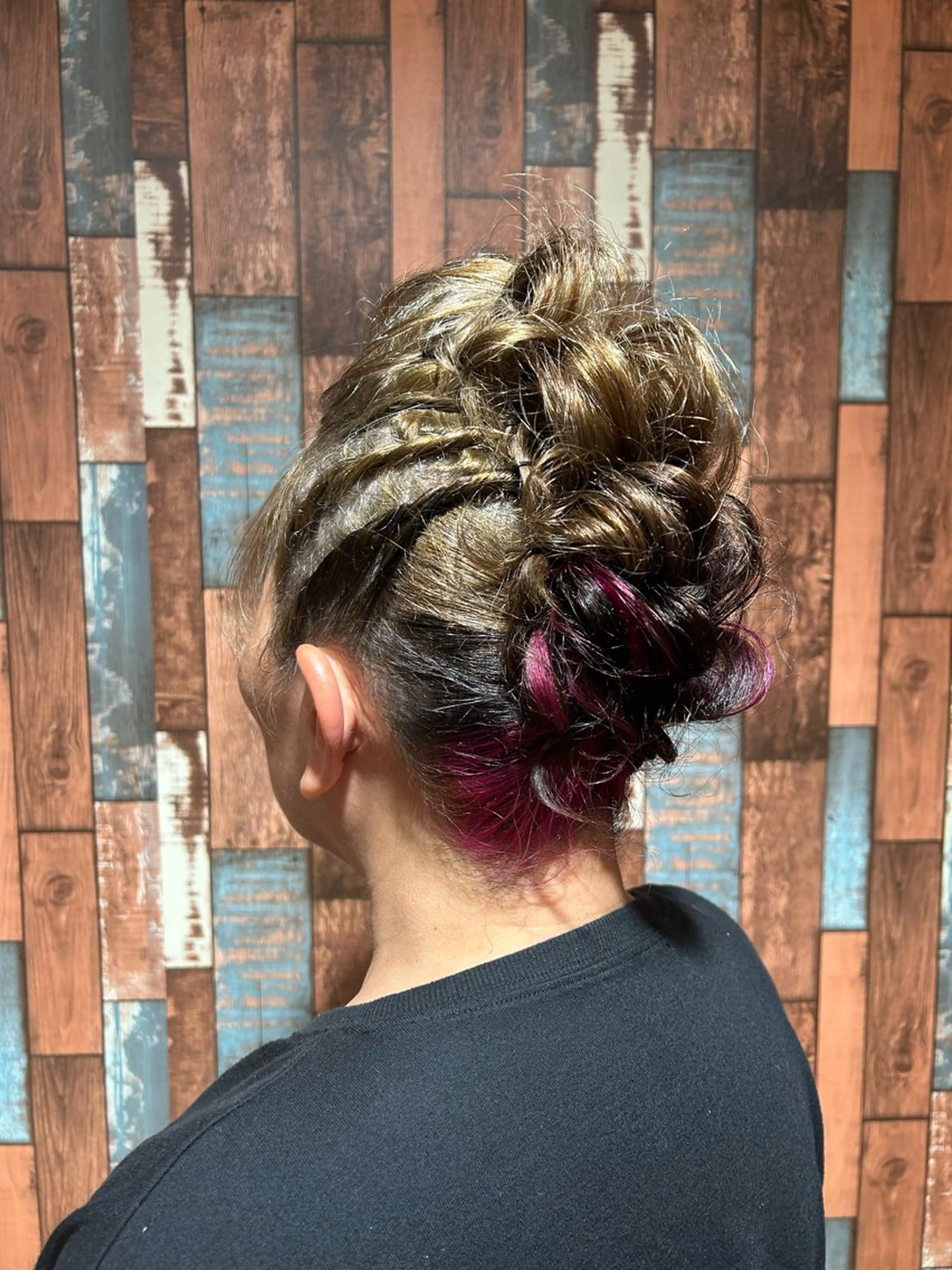 ヘアアレンジ ブリーチなしベージュ /ヘアセット/ミユのヘアスタイル