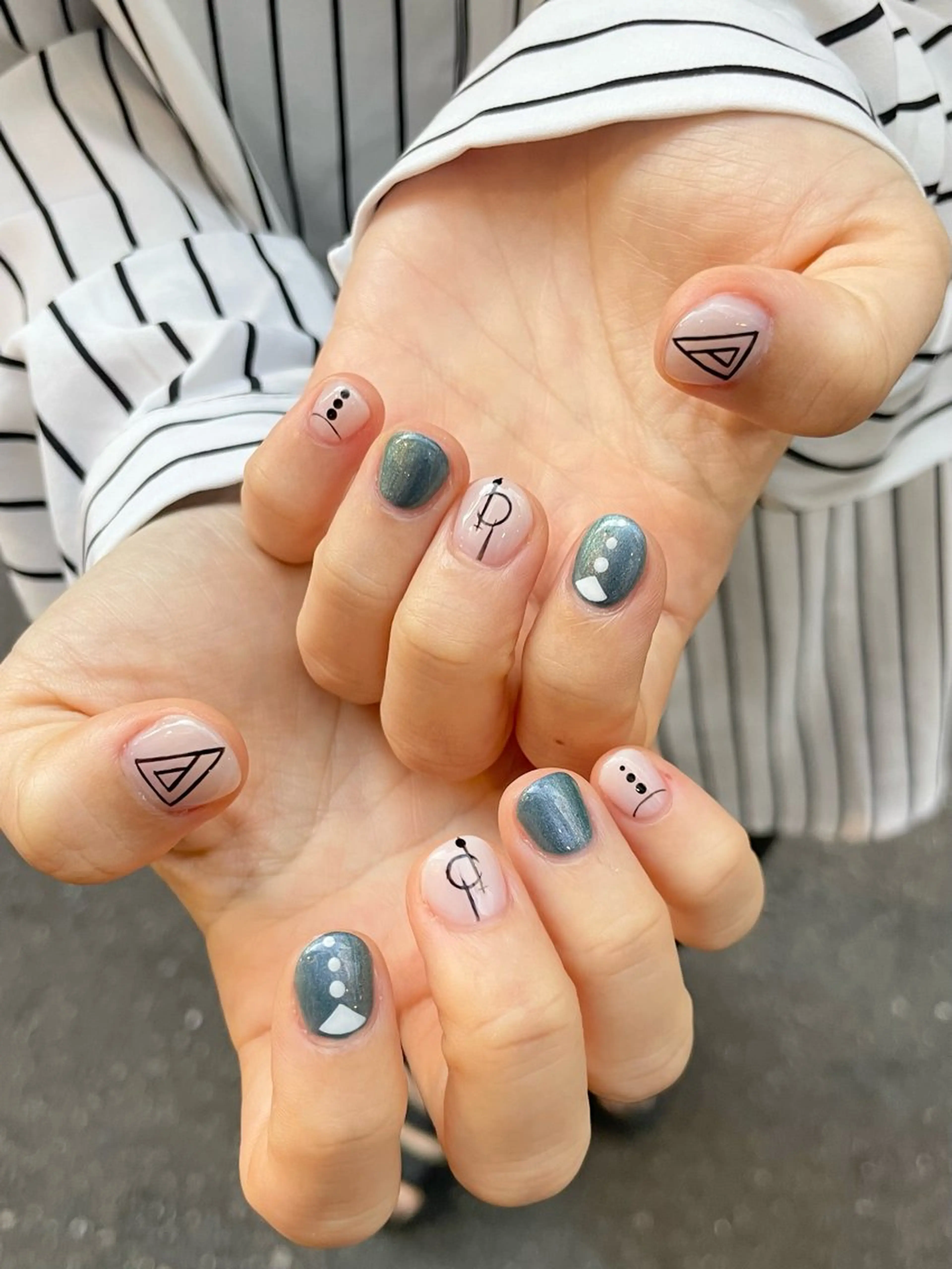 ネイル メンズネイル ハンドネイル joieange sakuraのネイルデザイン