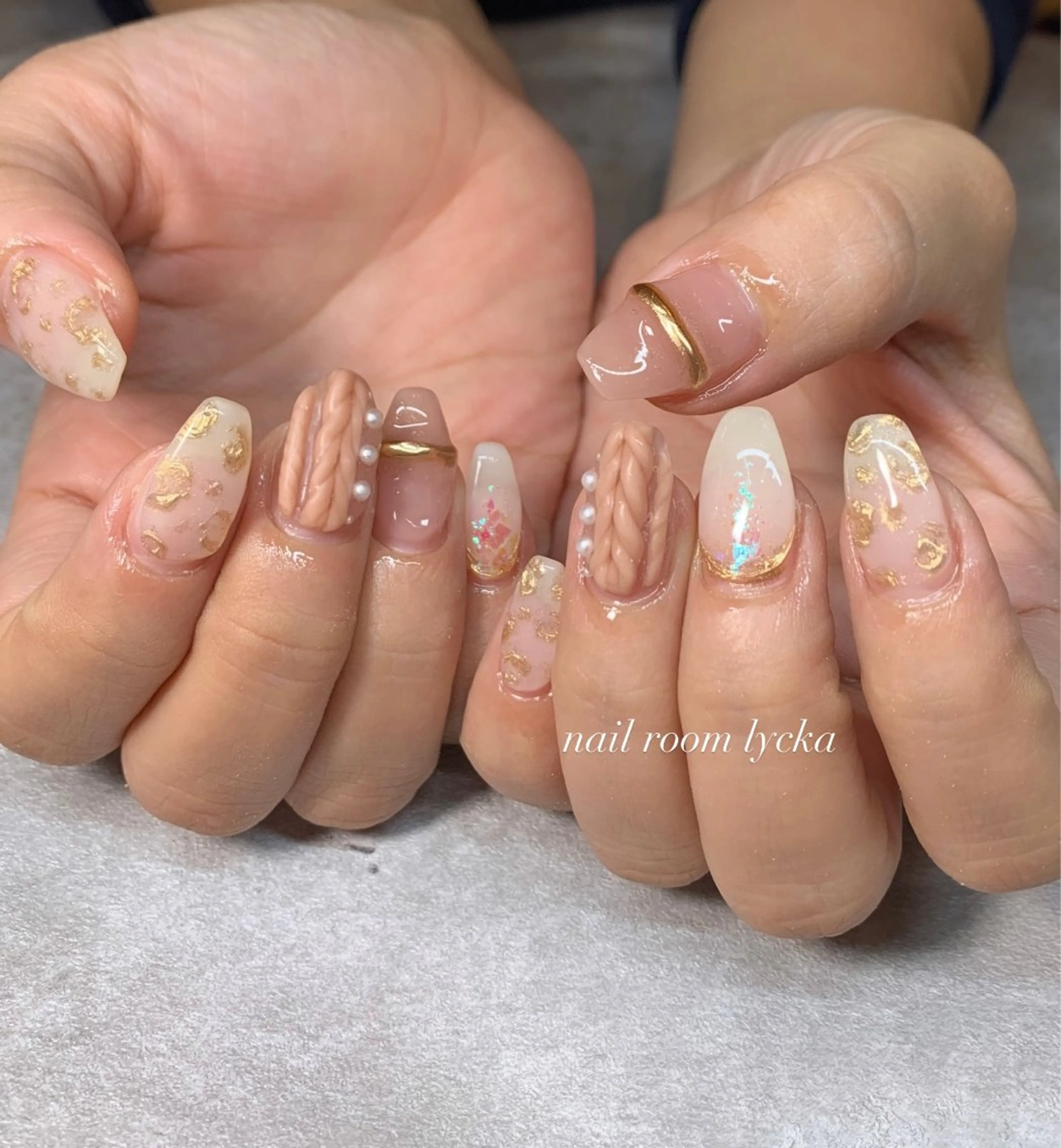 ネイル ﾈｲﾙﾙｰﾑﾘｯｶ 𝐦𝐚𝐲𝐮のネイルデザイン