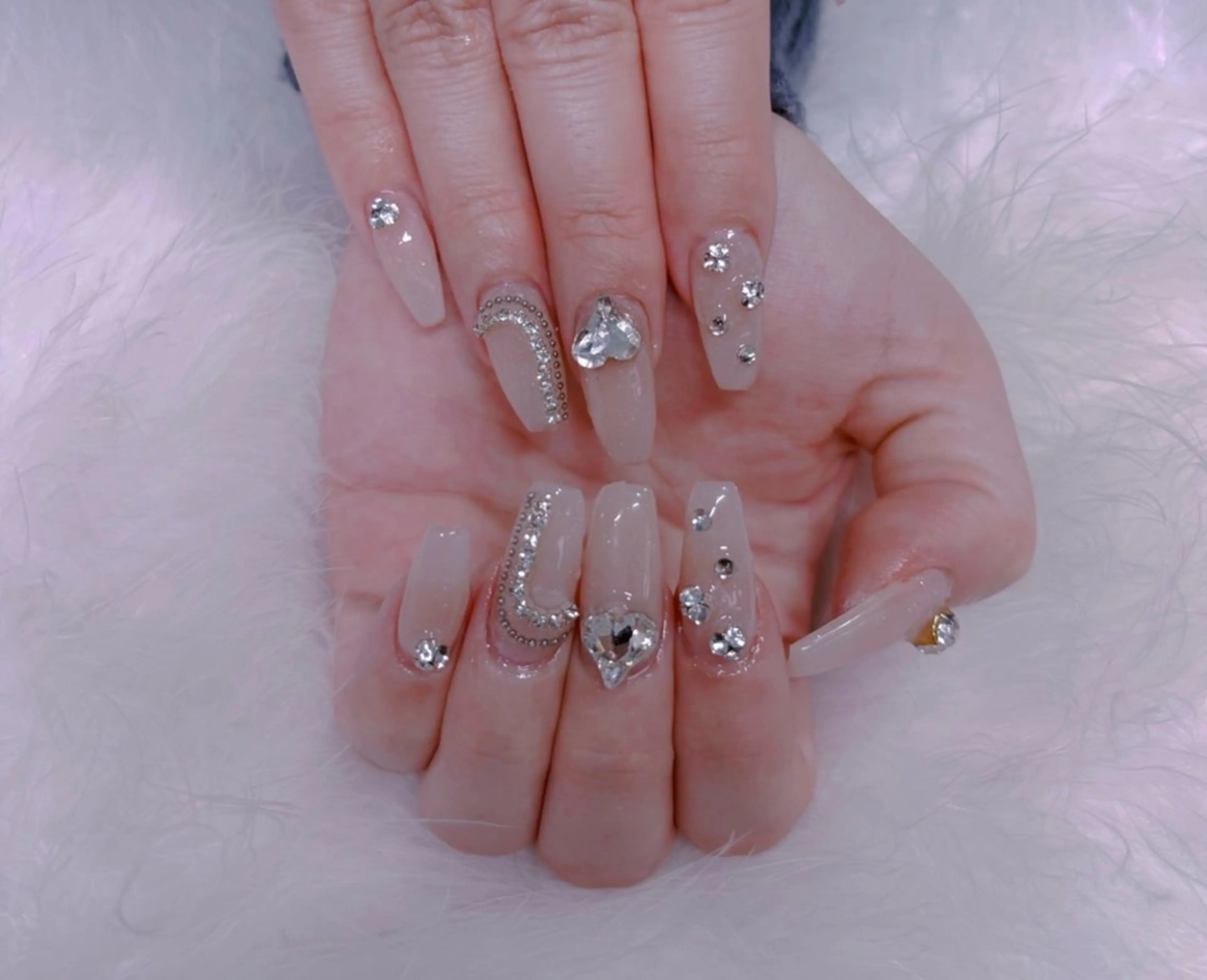 ネイル チークネイル 桜ネイル 長さ出し フットネイル フレンチネイル ビューティー ネイルのネイルデザイン