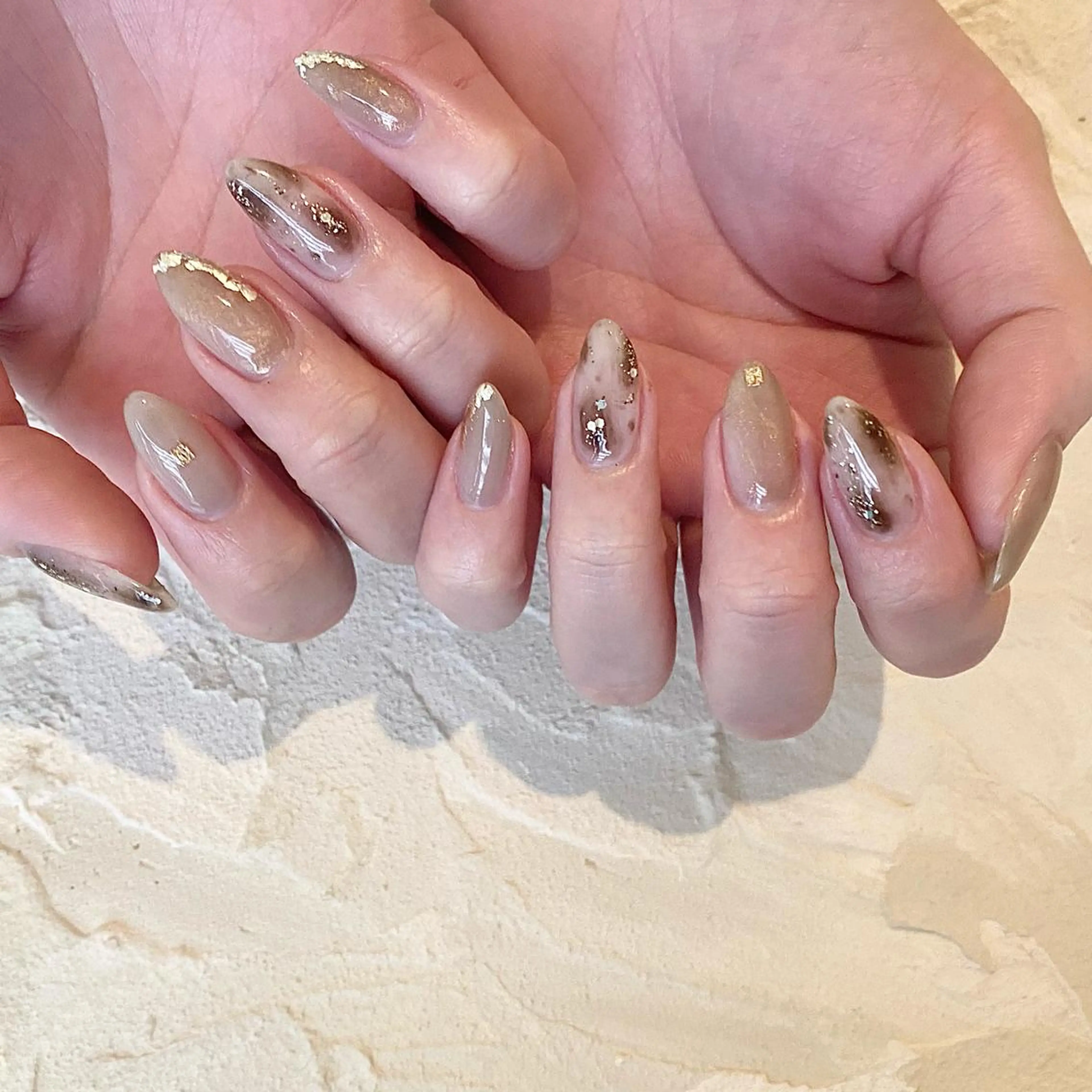 ネイル Ray. /綺麗目ニュアンスのネイルデザイン