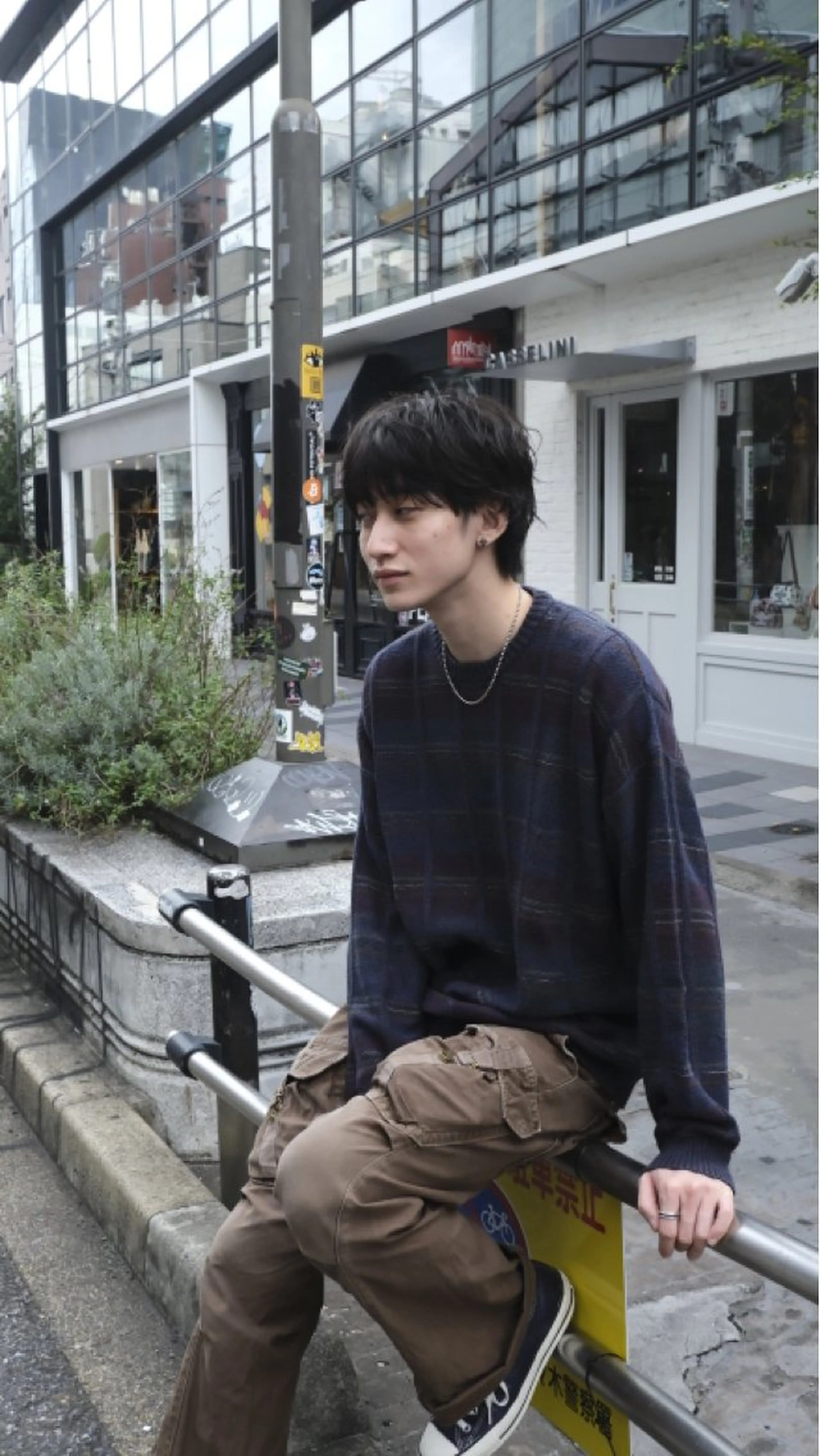 パーマ メンズ カット パーマ December/jingumae所属・メンズパーマ No.1うえちりくのヘアスタイル