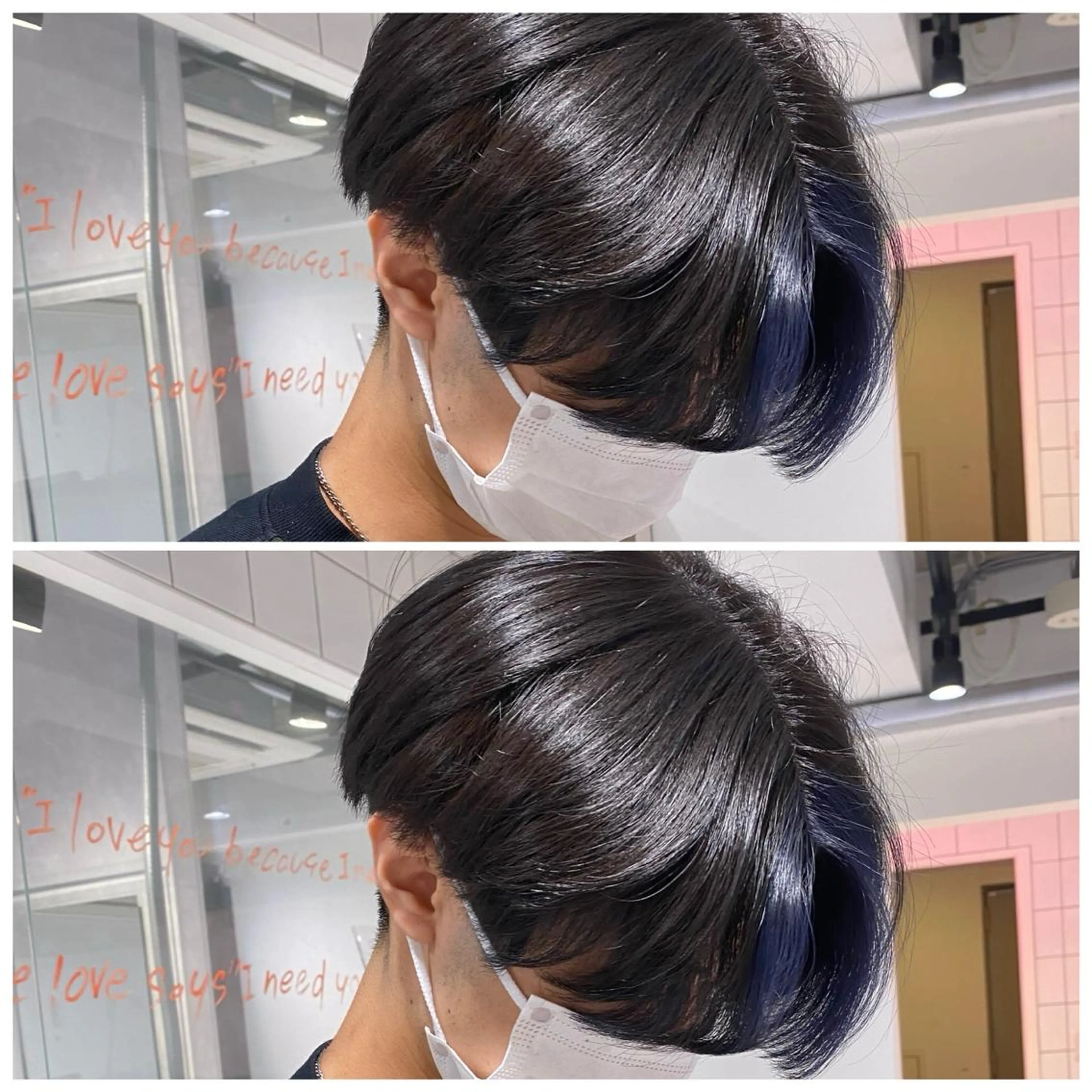 ミディアム カラー メンズ 【メンズサロン】 BLUCK 横浜のヘアスタイル