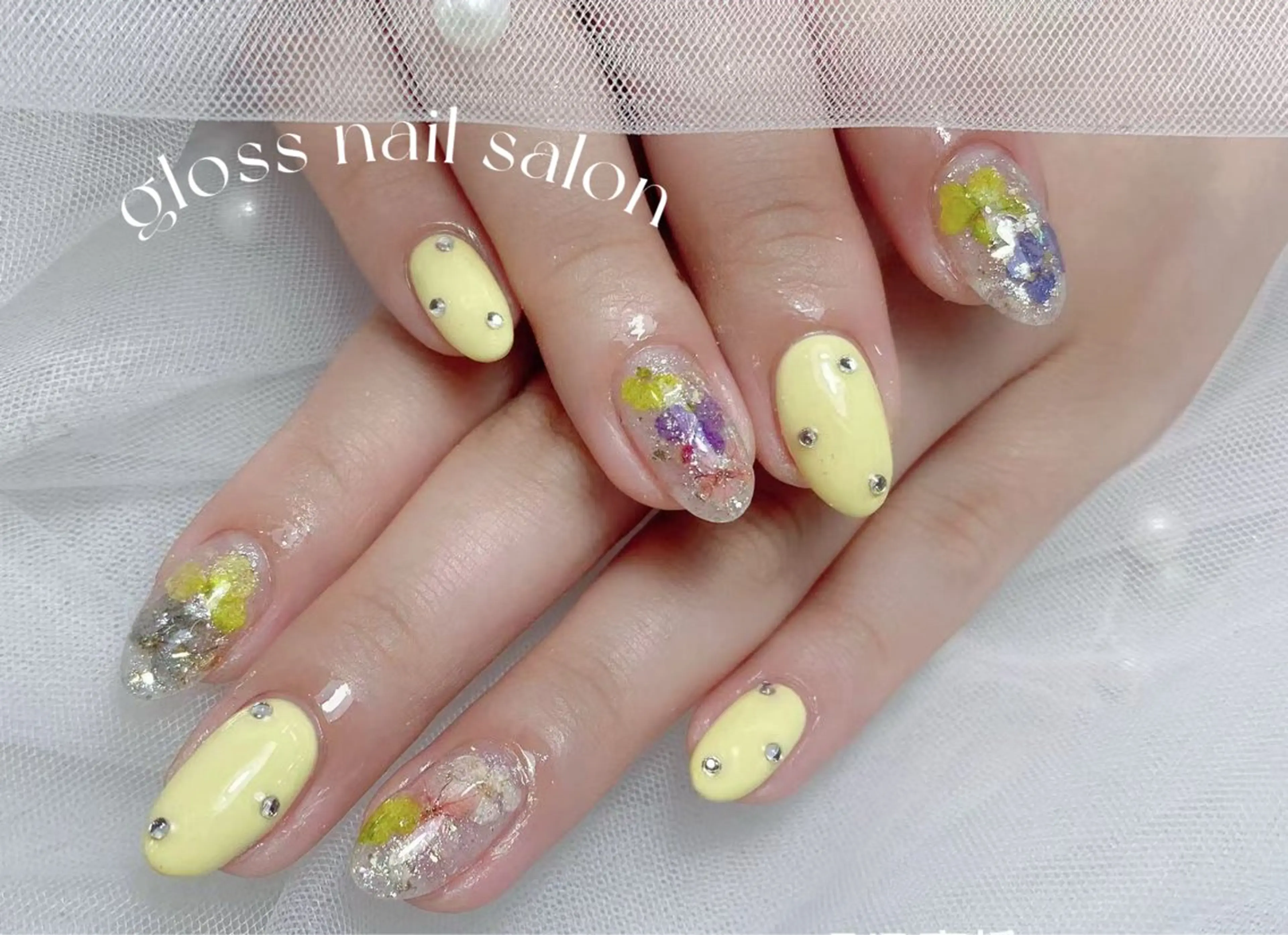 ネイル ゆり🌷 gloss nailのネイルデザイン