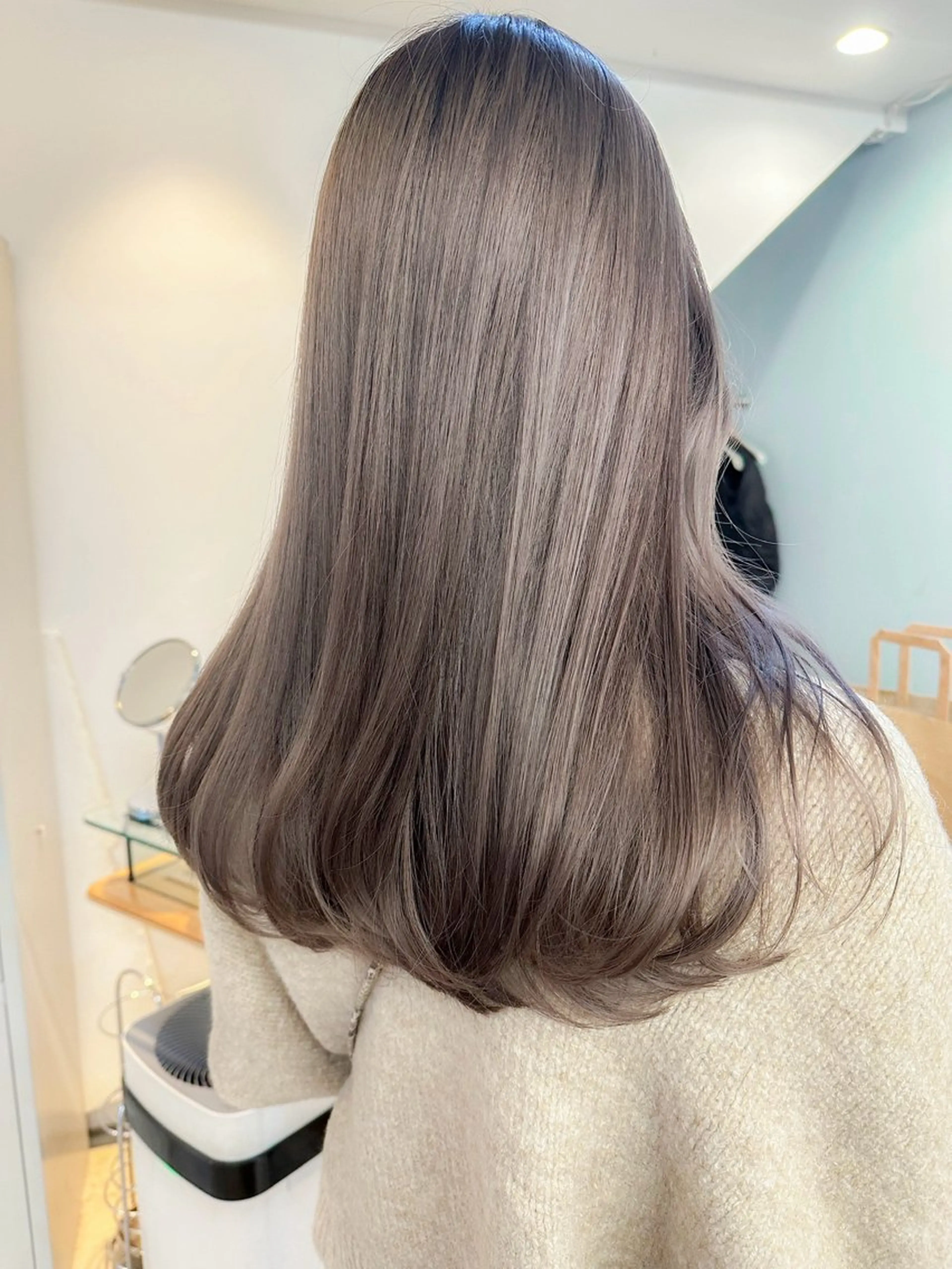 ロング カラー カット ヘアカラー トリートメント ✨ブリーチなし/ レイヤー/yui✨のヘアスタイル