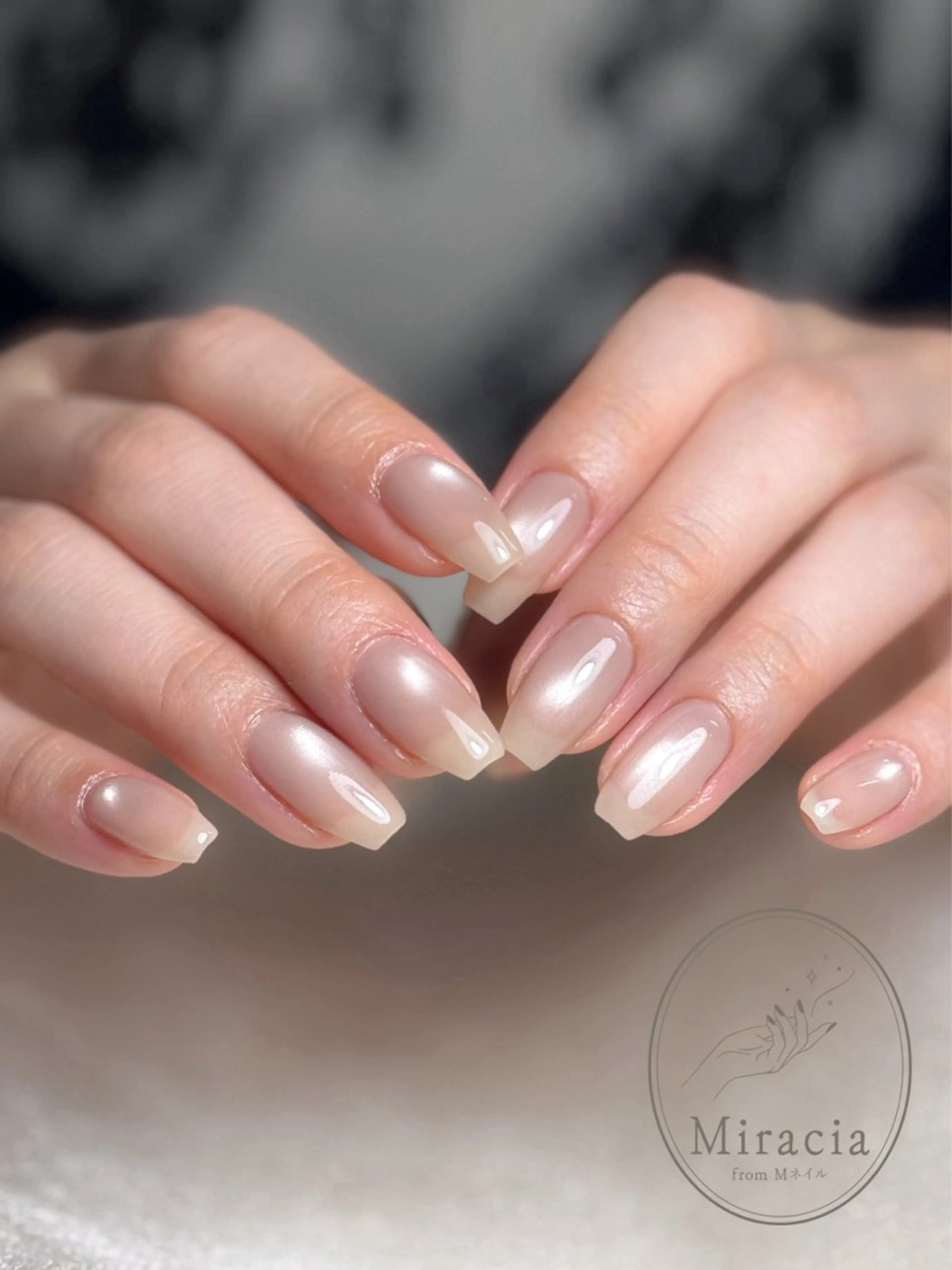 オフ無🫧【大人気】Flash or Magnet nail🎧🩰の写真