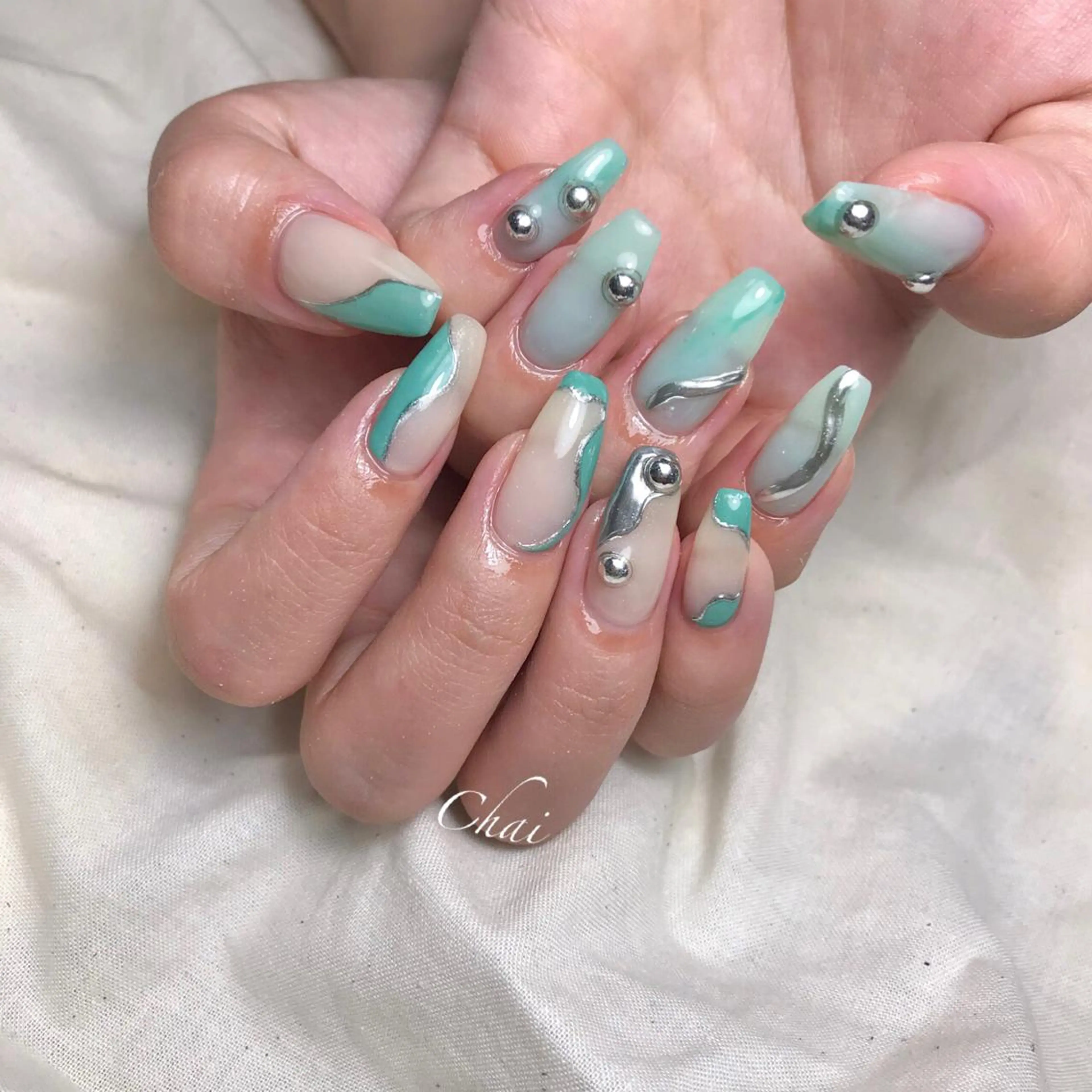 ネイル ハンドネイル 💅chainail _aiのネイルデザイン