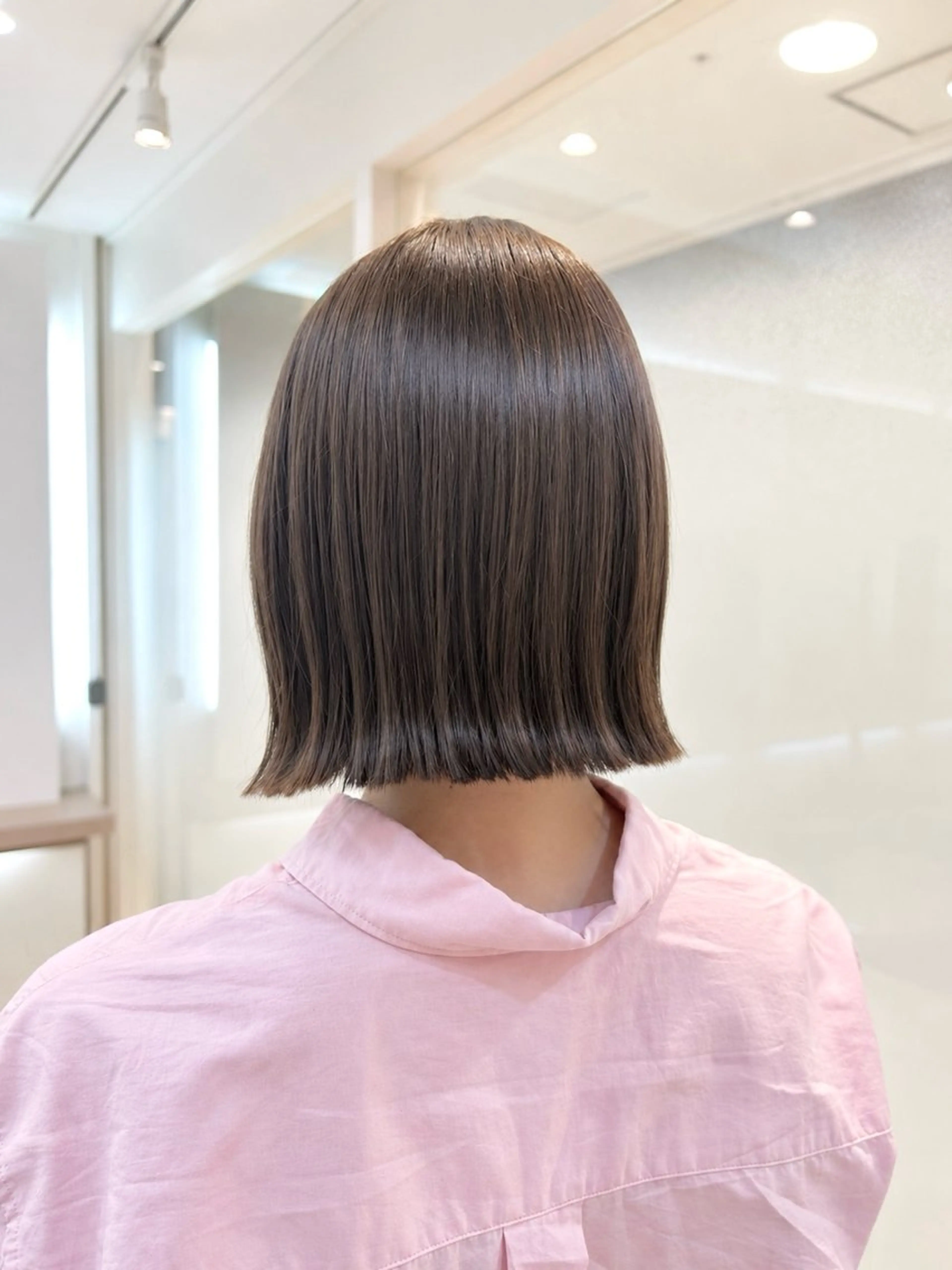 ショート カット ヘアカラー トリートメント 似合わせカラー/艶 髪質改善/ヨシザキのヘアスタイル