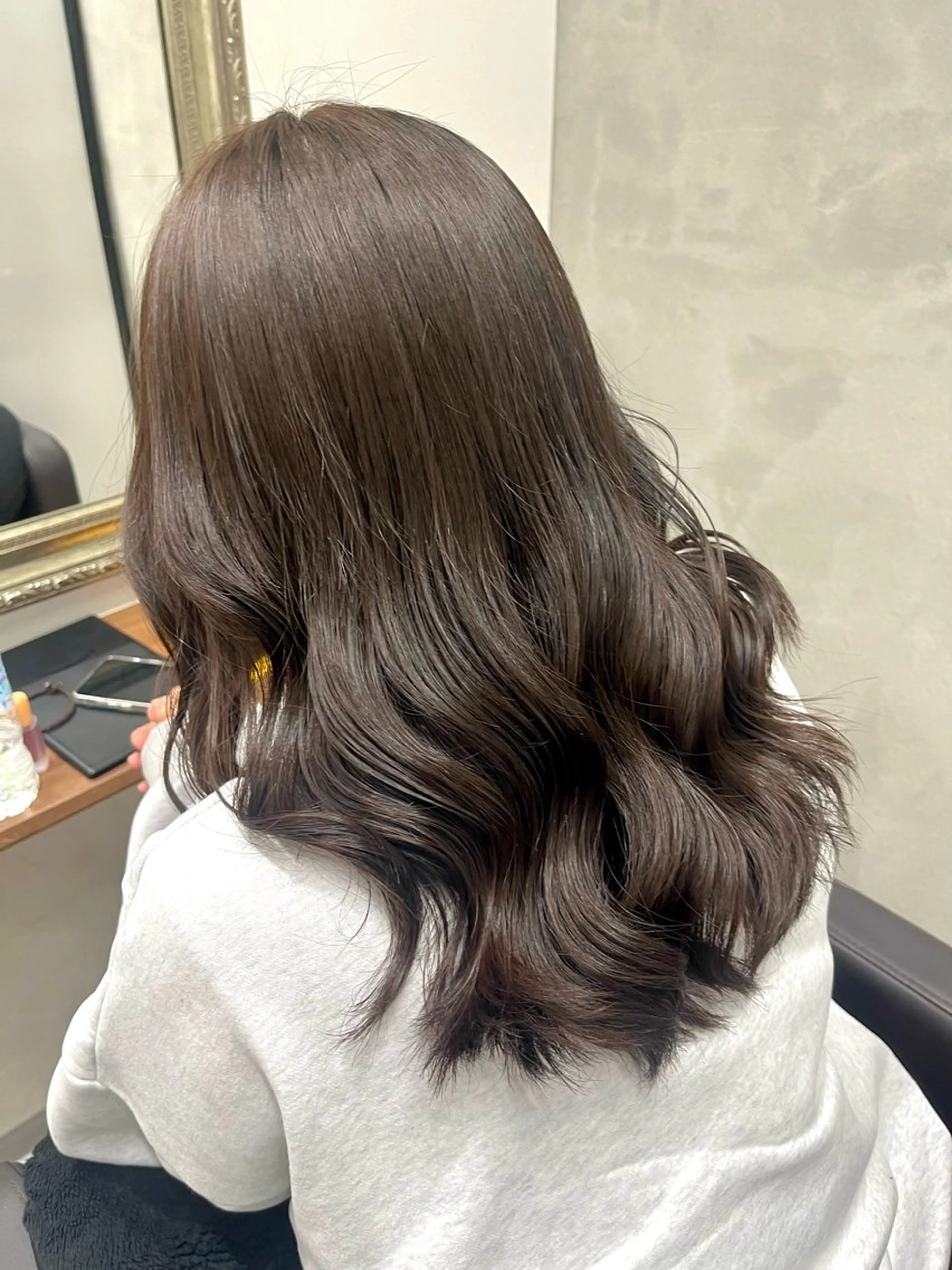 ミディアム カラー ヘアカラー risa🌟池袋/ カットモデル/カラーのヘアスタイル