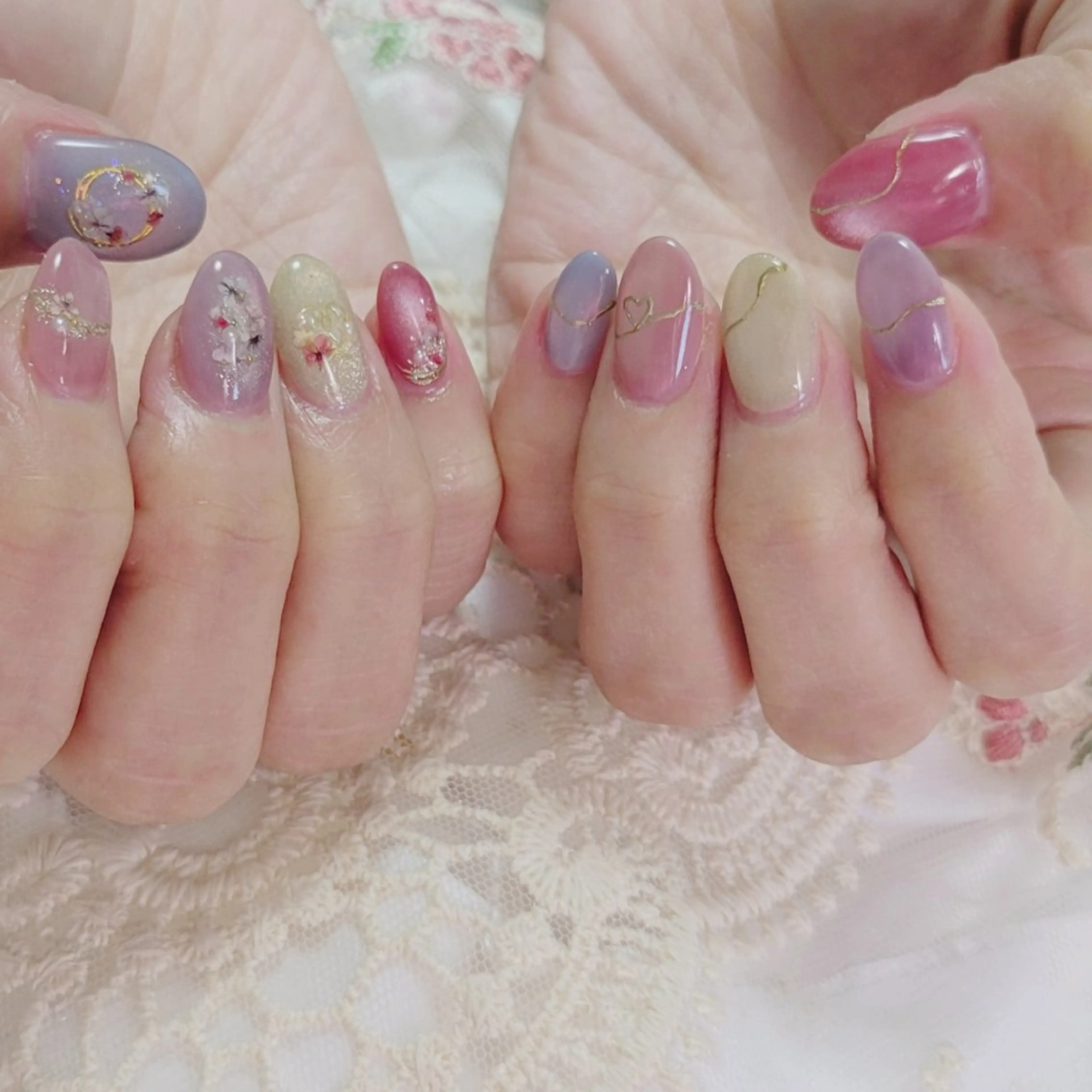 ネイル ハンドネイル ネイルサロンほっこり kanaのネイルデザイン