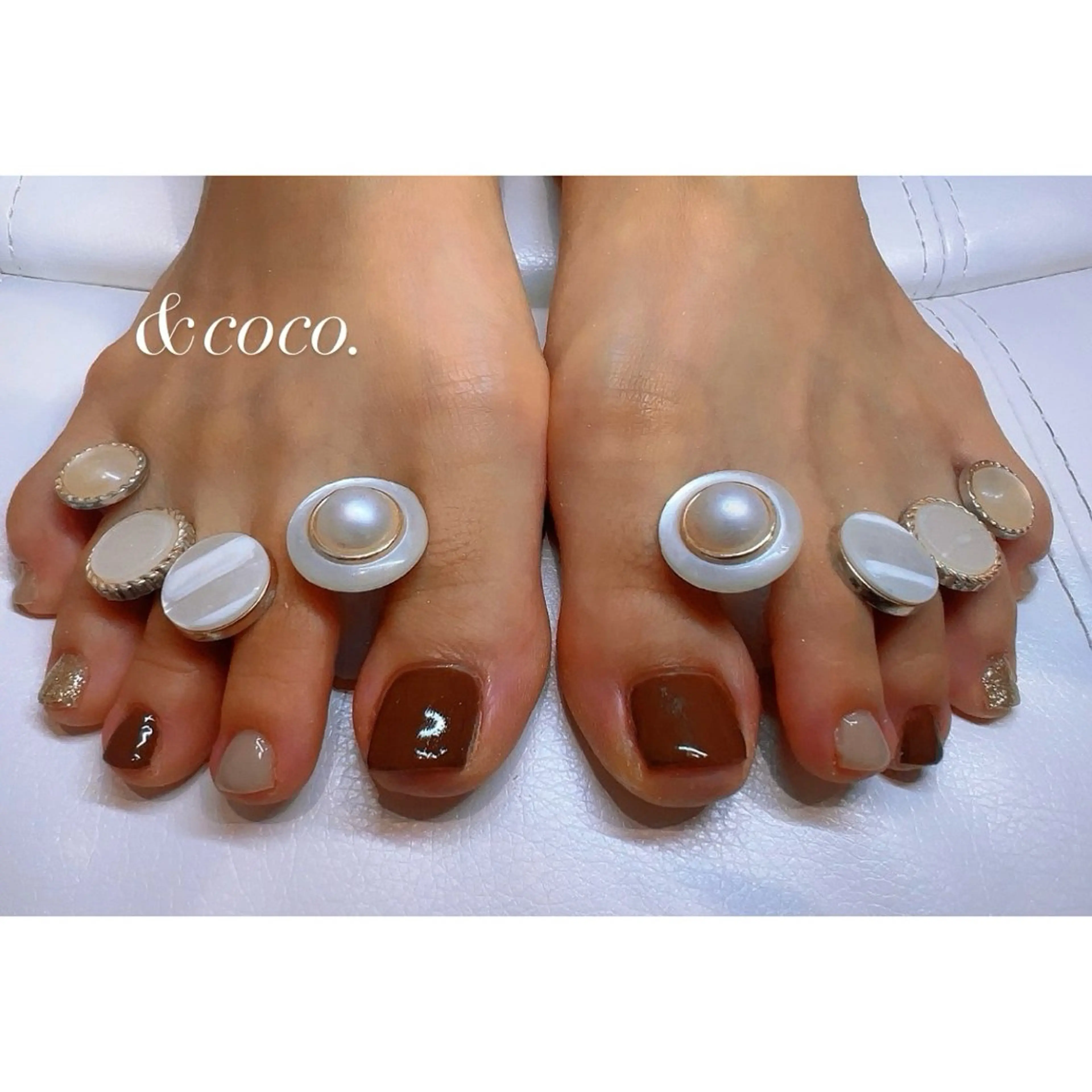 ネイル フットネイル ＆ coco.のネイルデザイン