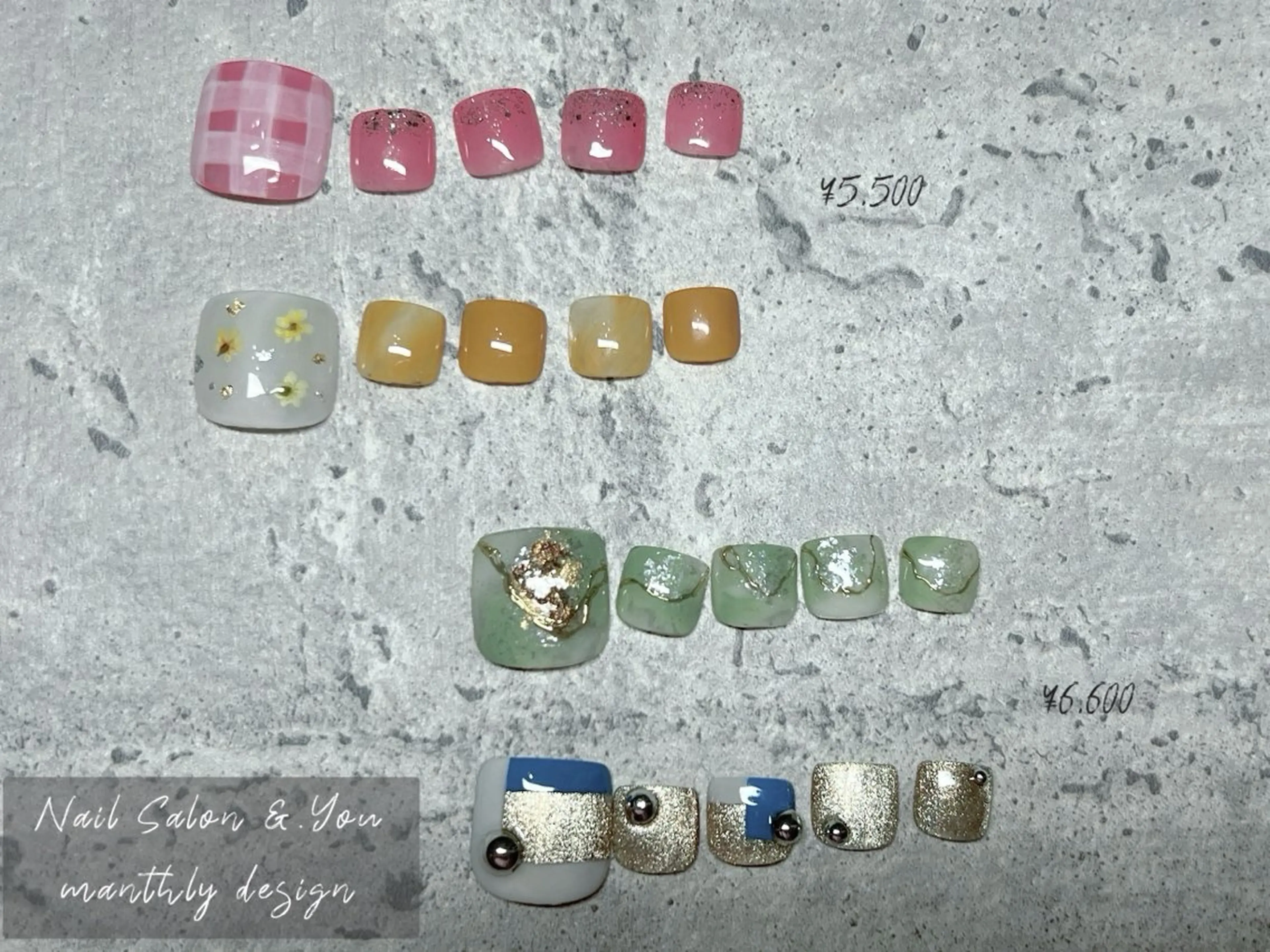 ネイル Nail Salon &.Youのネイルデザイン