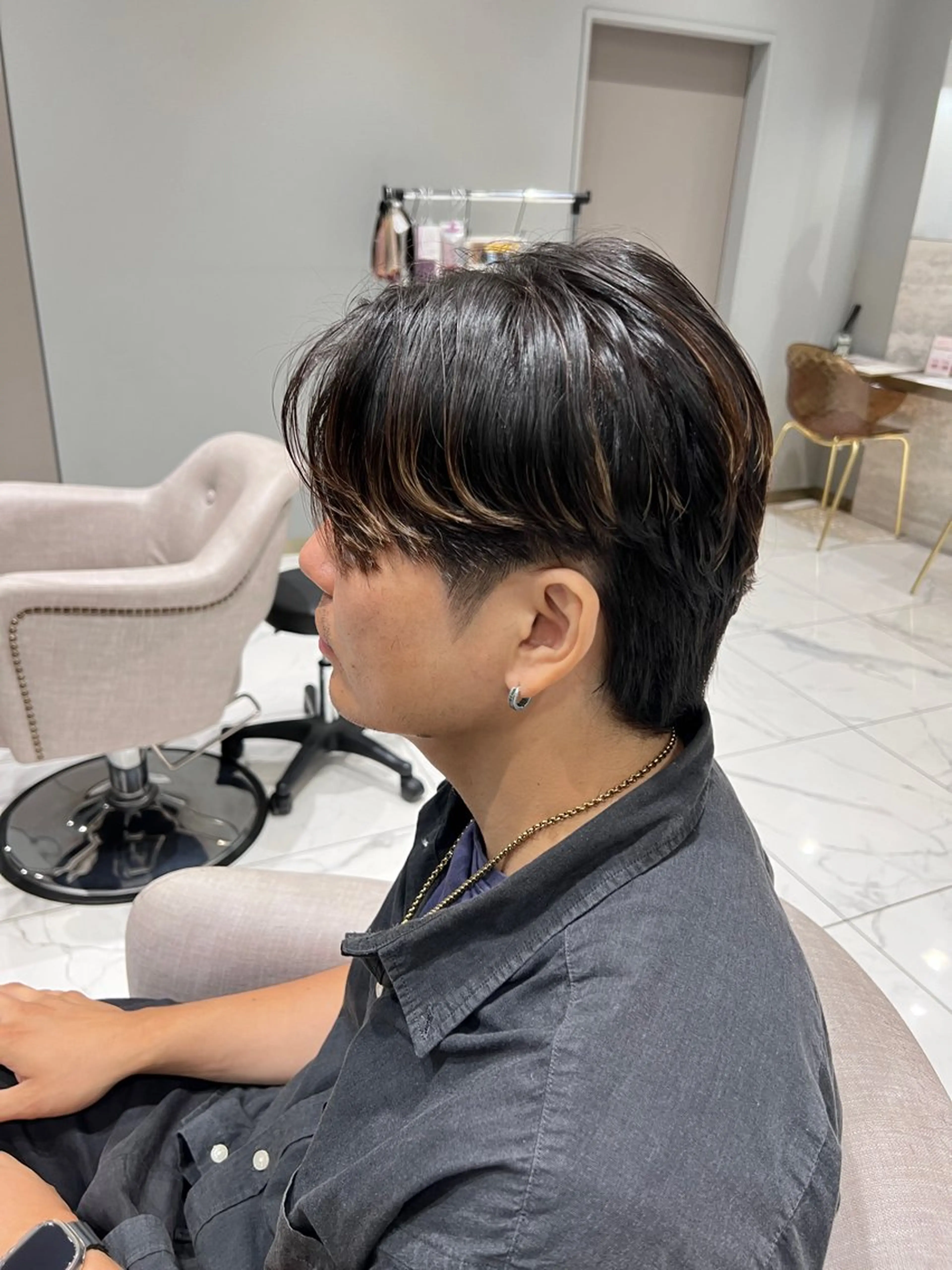 メンズ 志田 ほん/ メンズパーマのヘアスタイル