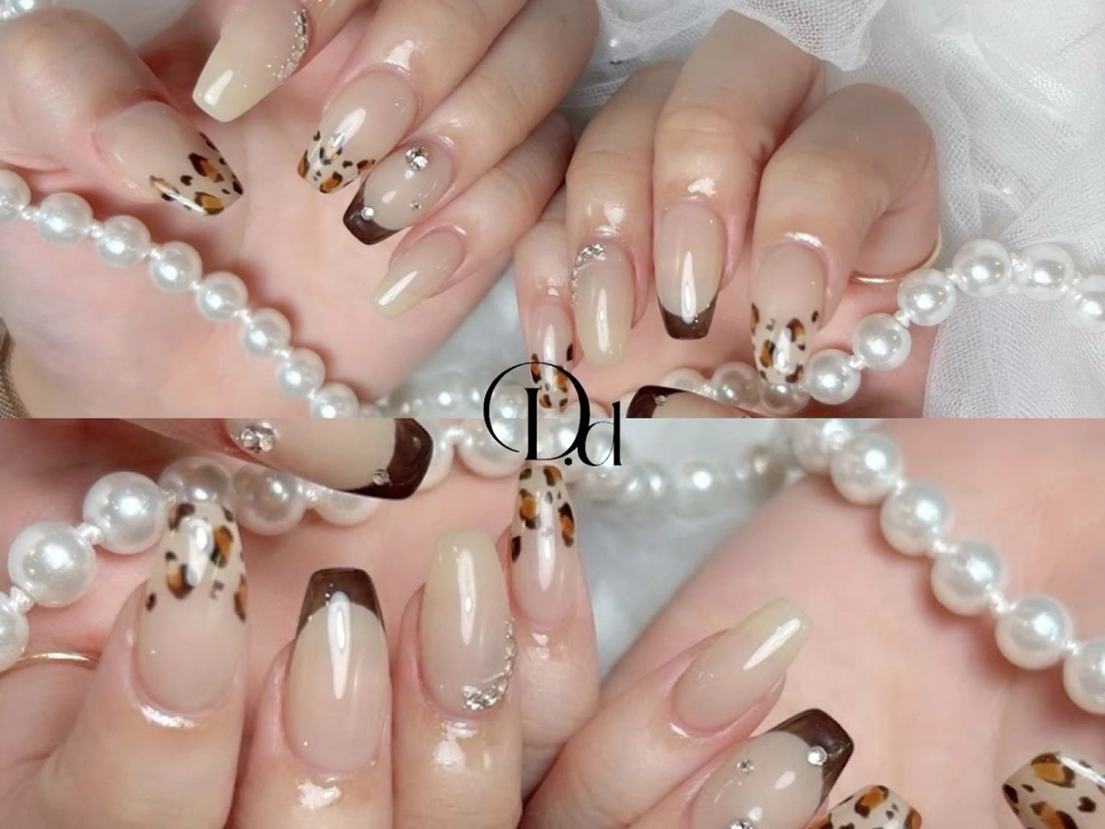 ネイル フットネイル フレンチネイル ジェルネイル ガーリー グラデーション ハンドネイル D.d Nail Moeのネイルデザイン