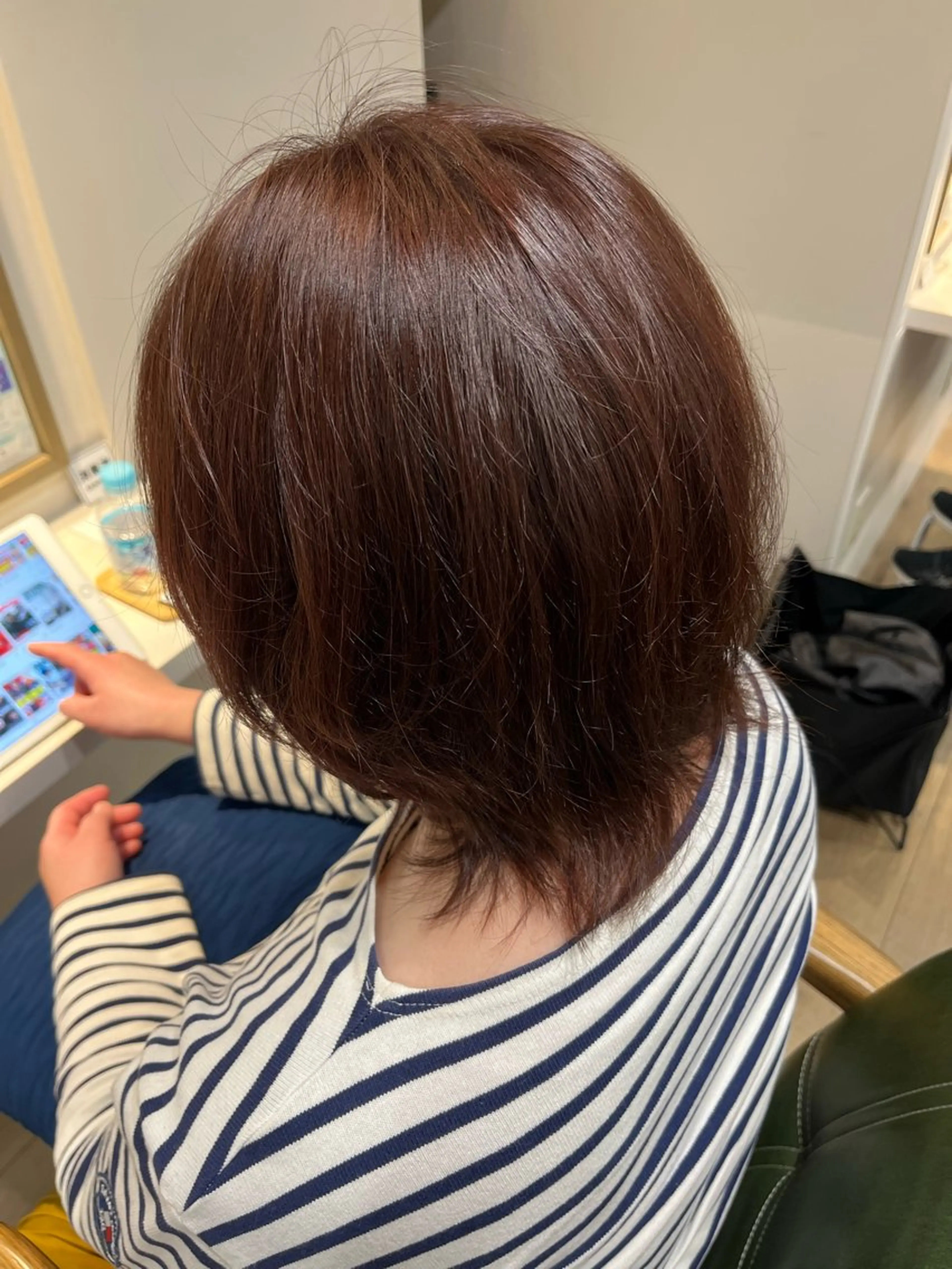 ショート 小鴨 美佳のヘアスタイル
