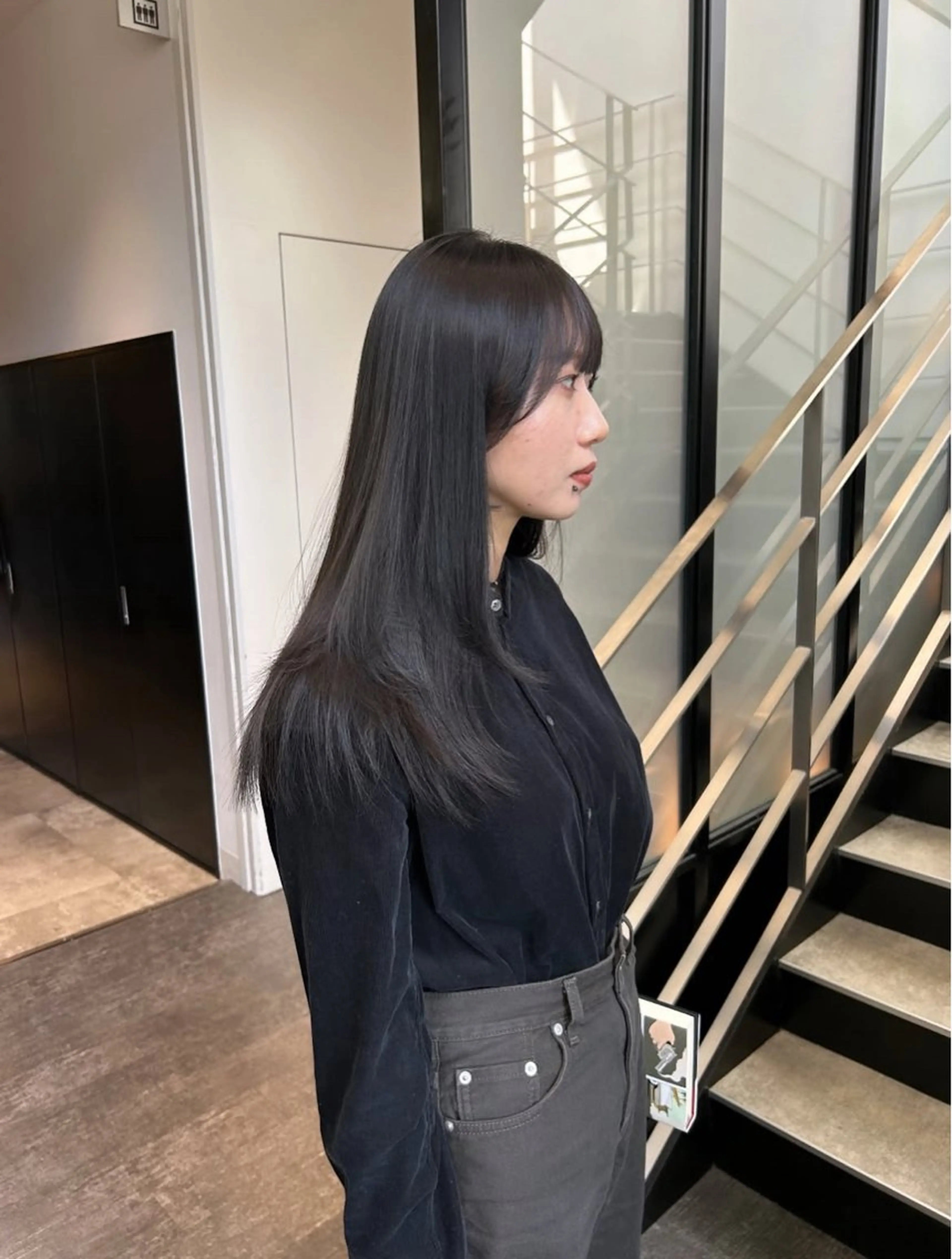 セミロング カラー カット ヘアカラー stylist 🌸 kana.のヘアスタイル