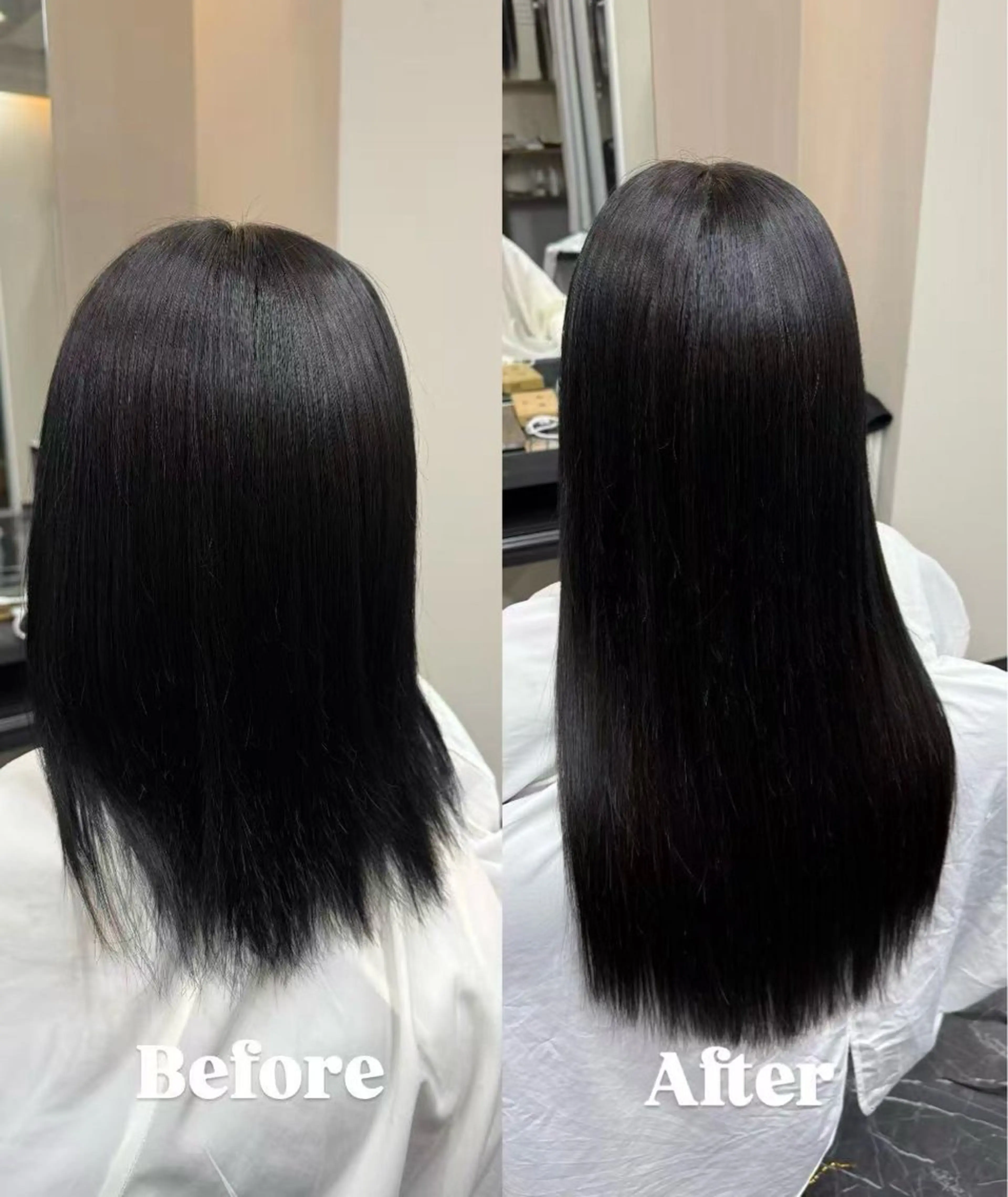 ロング YS松戸 エクステ専門店のヘアスタイル