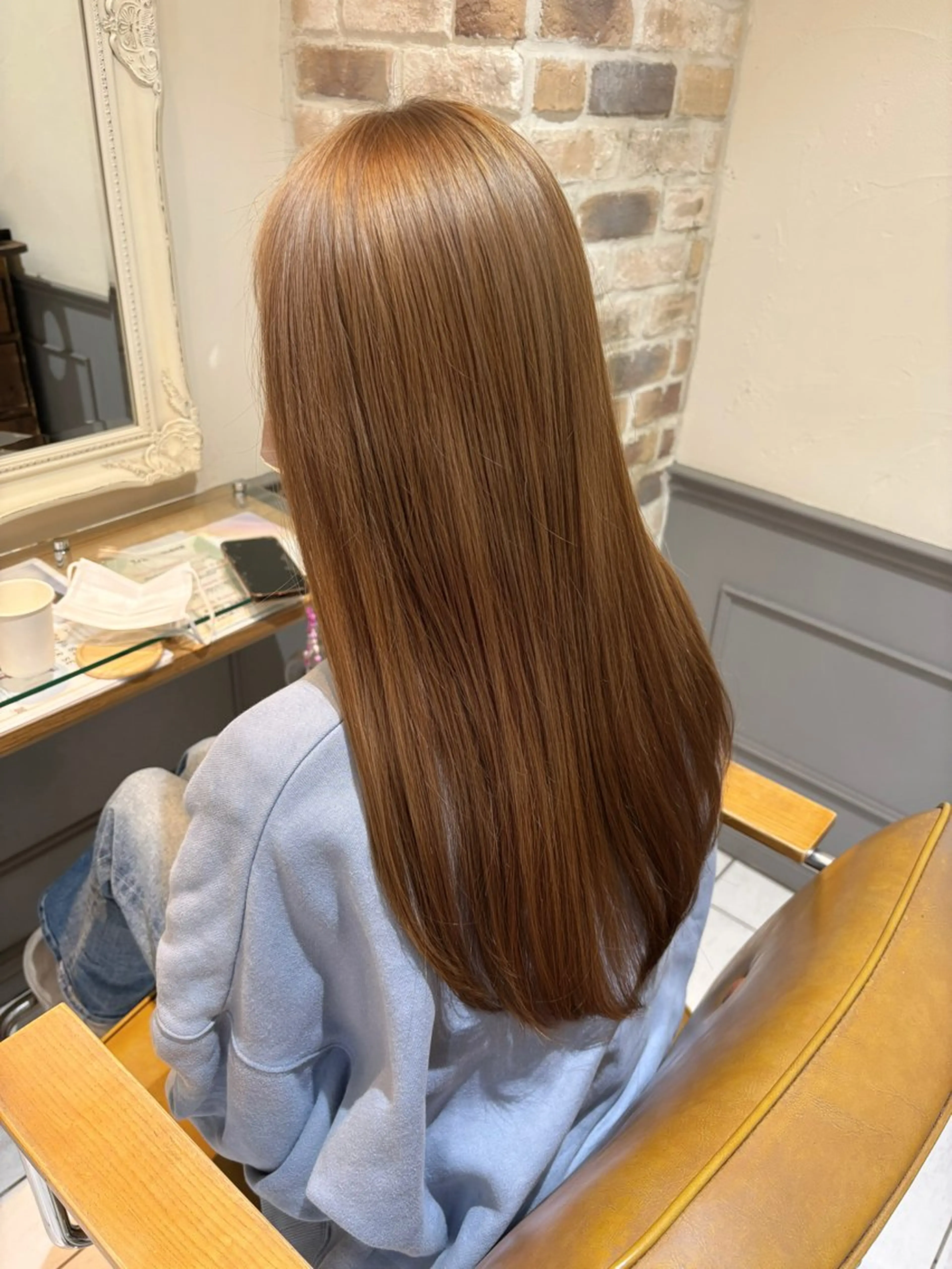 ロング ヘアカラー トリートメント Noel .⋆𝜗𝜚のヘアスタイル