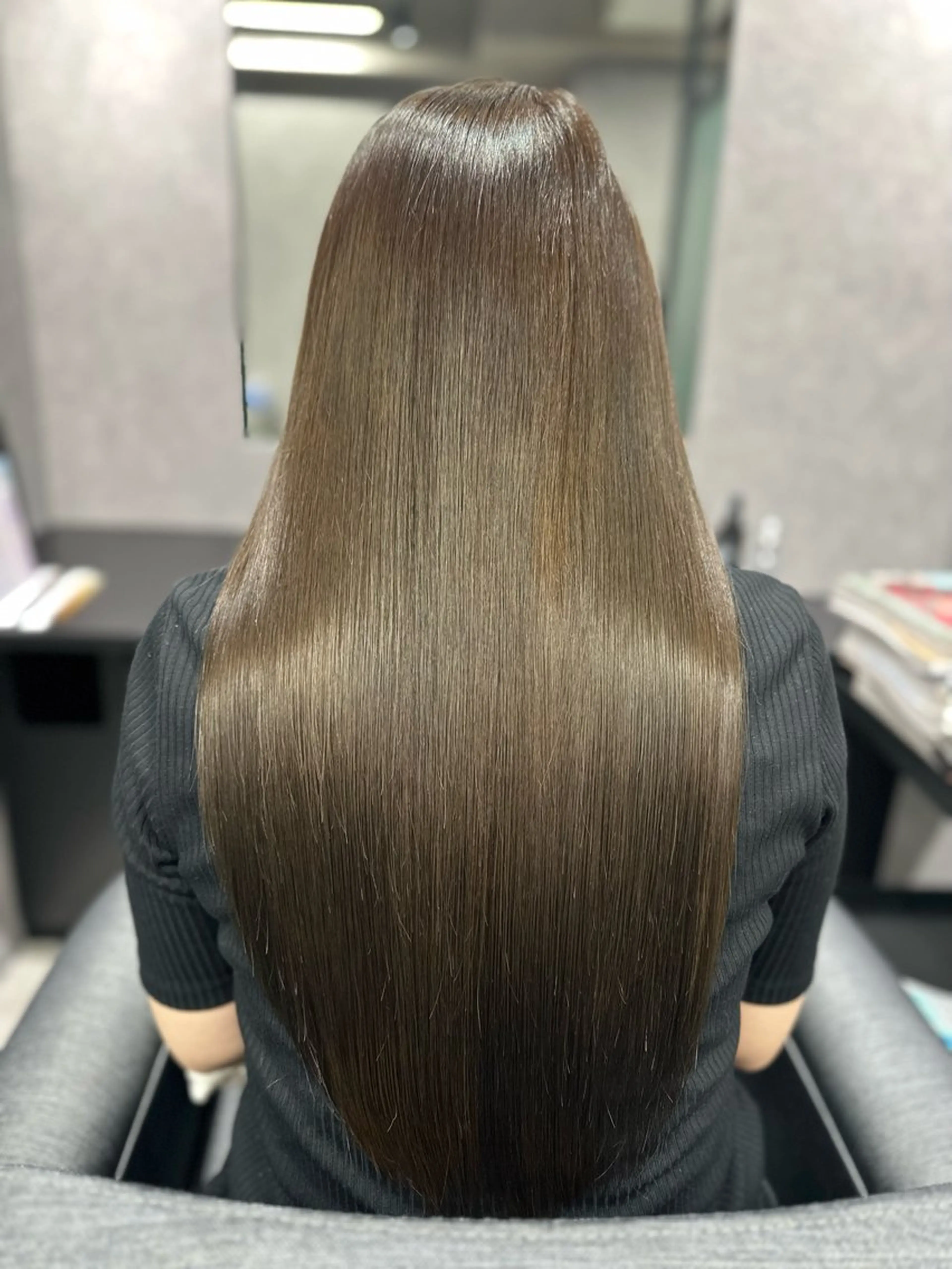 ロング 髪質改善 トリートメント カット トリートメント 岩崎 恵実のヘアスタイル