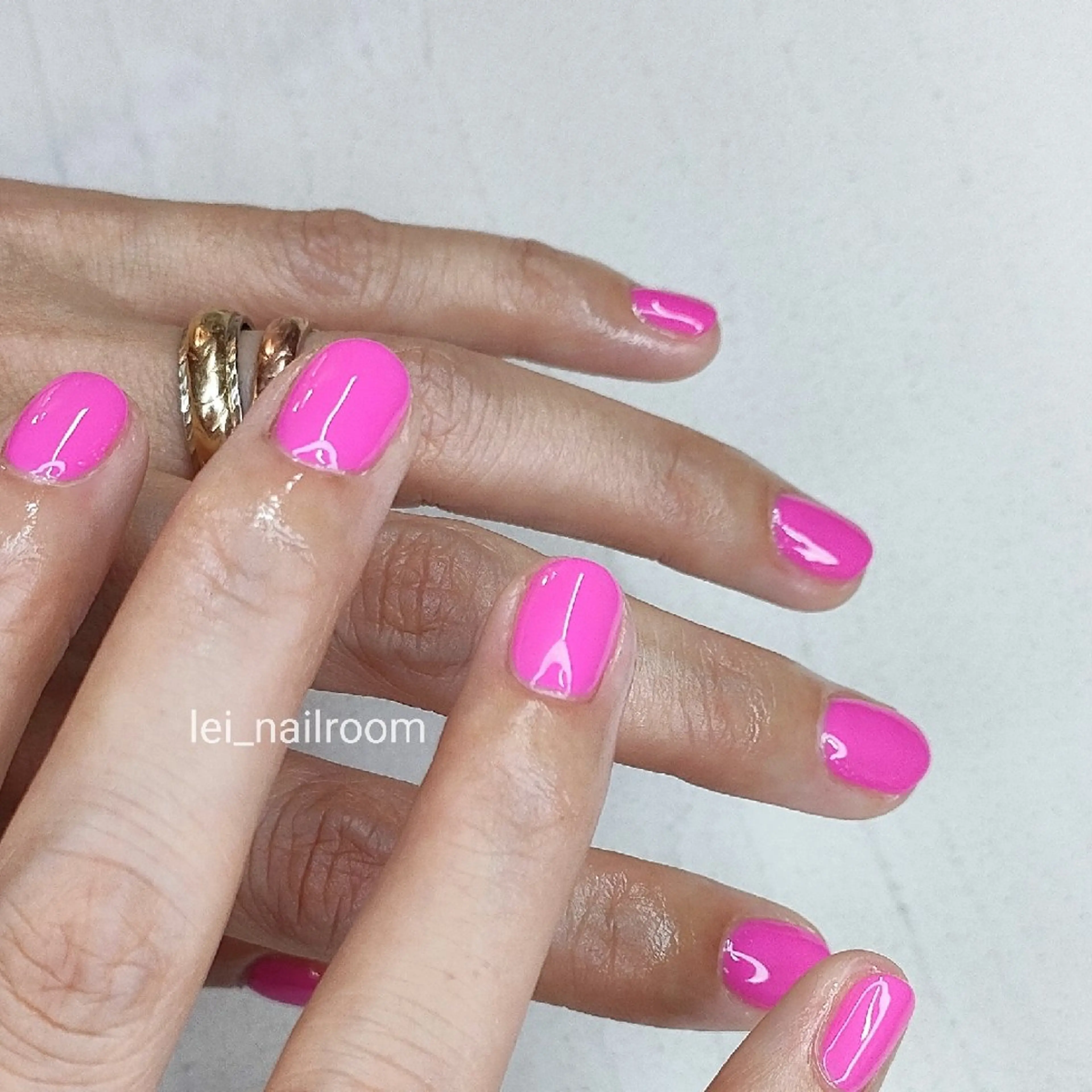 ネイル ピンク ハンドネイル lei🌼 nailroomのネイルデザイン