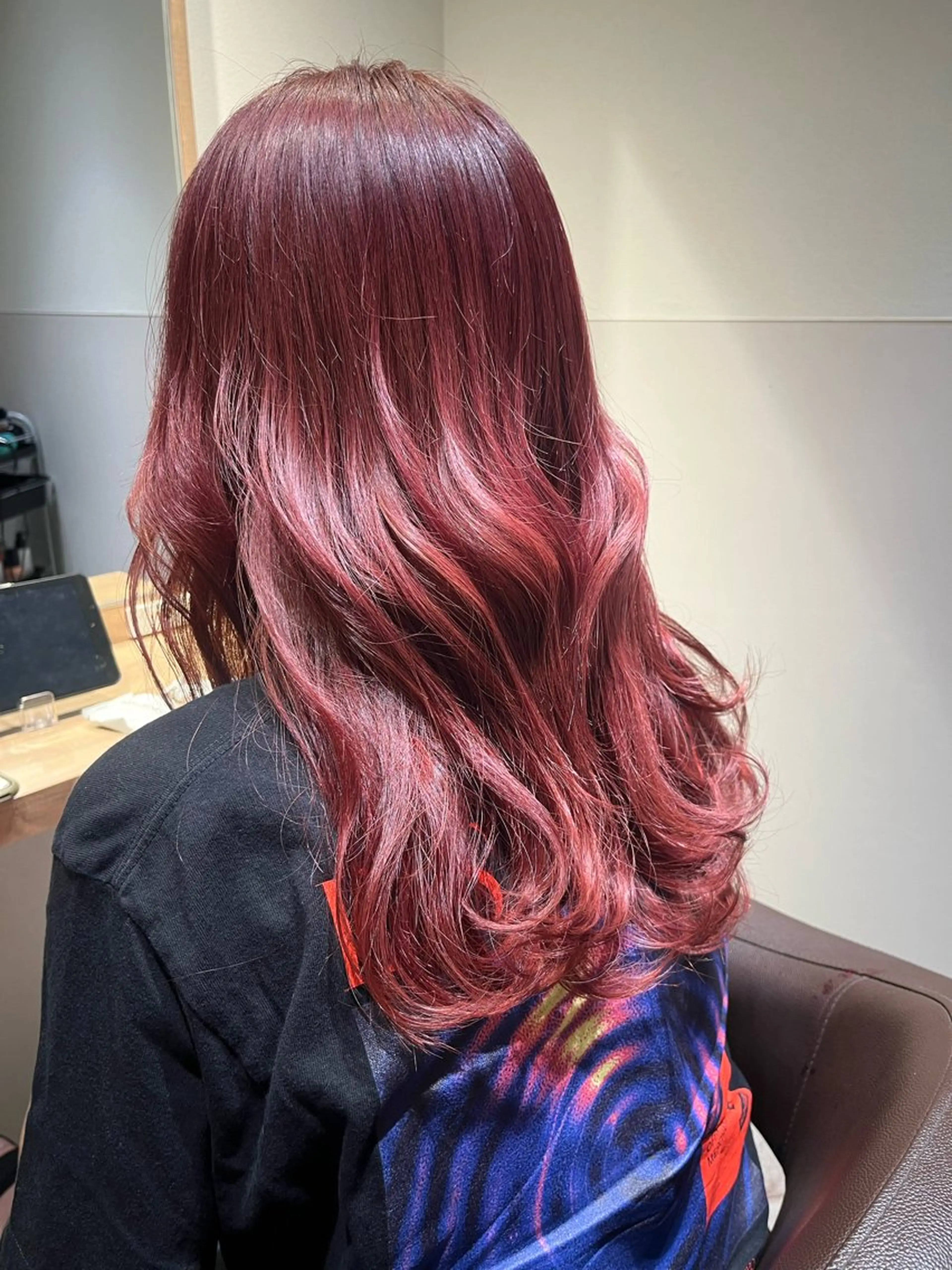 セミロング カラー 伊藤 俊平のヘアスタイル