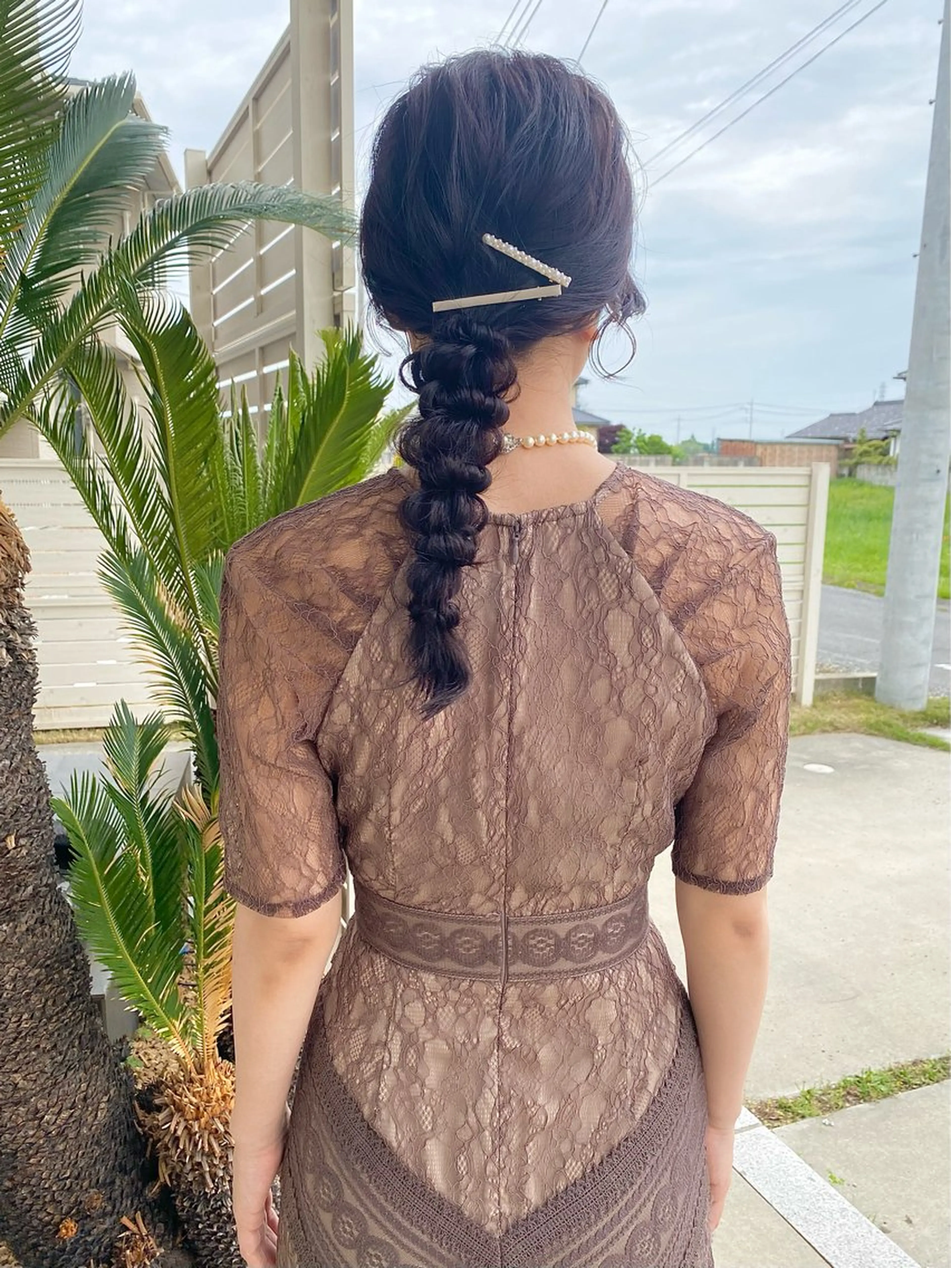 ロング ヘアアレンジ ヘアセット 桑原 菜摘のヘアスタイル