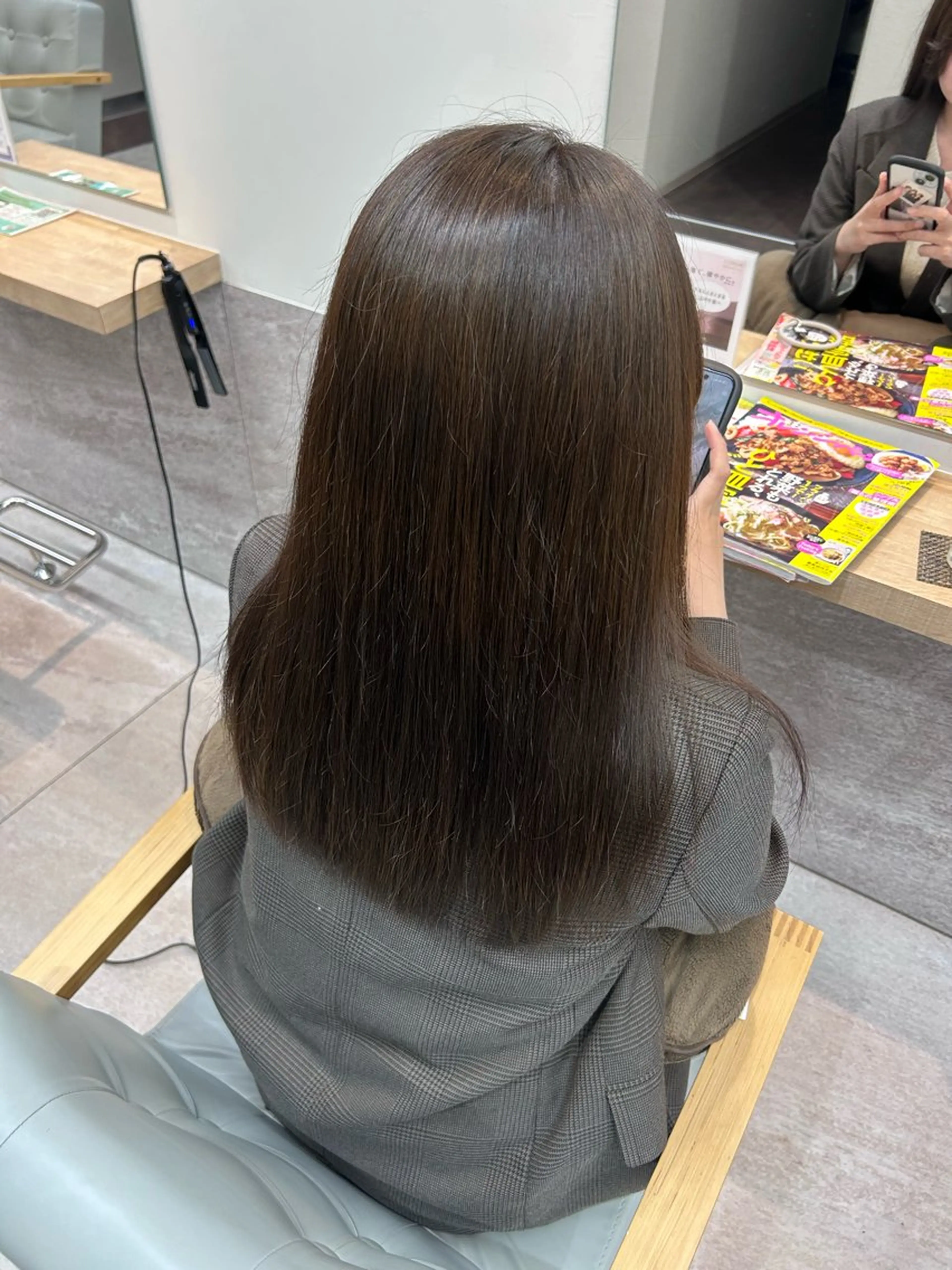 メンテナンスカット+カラー+トリートメントの写真