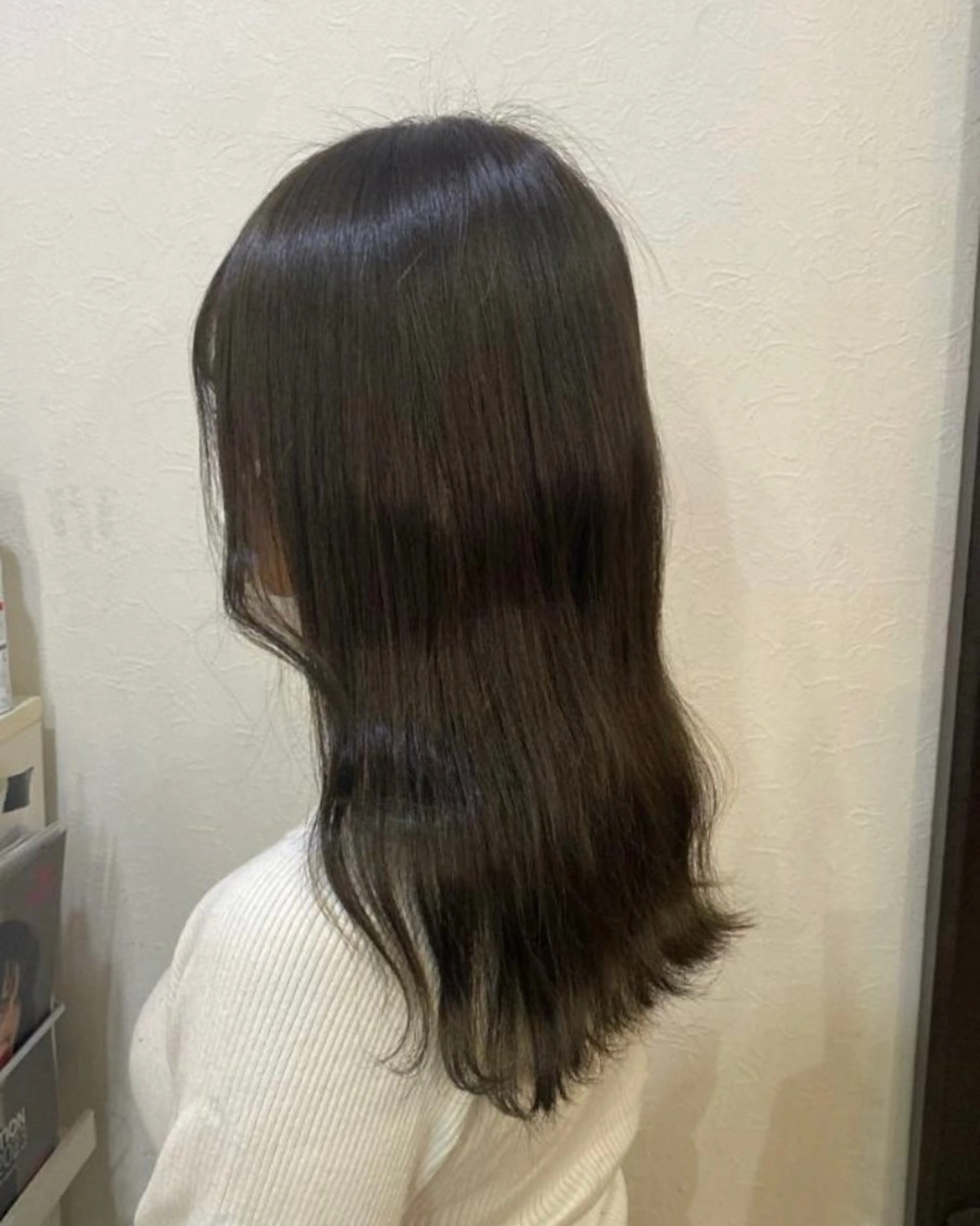 カラー ヘアカラー トリートメント RINA🦋 【韓国風/艶髪】のヘアスタイル