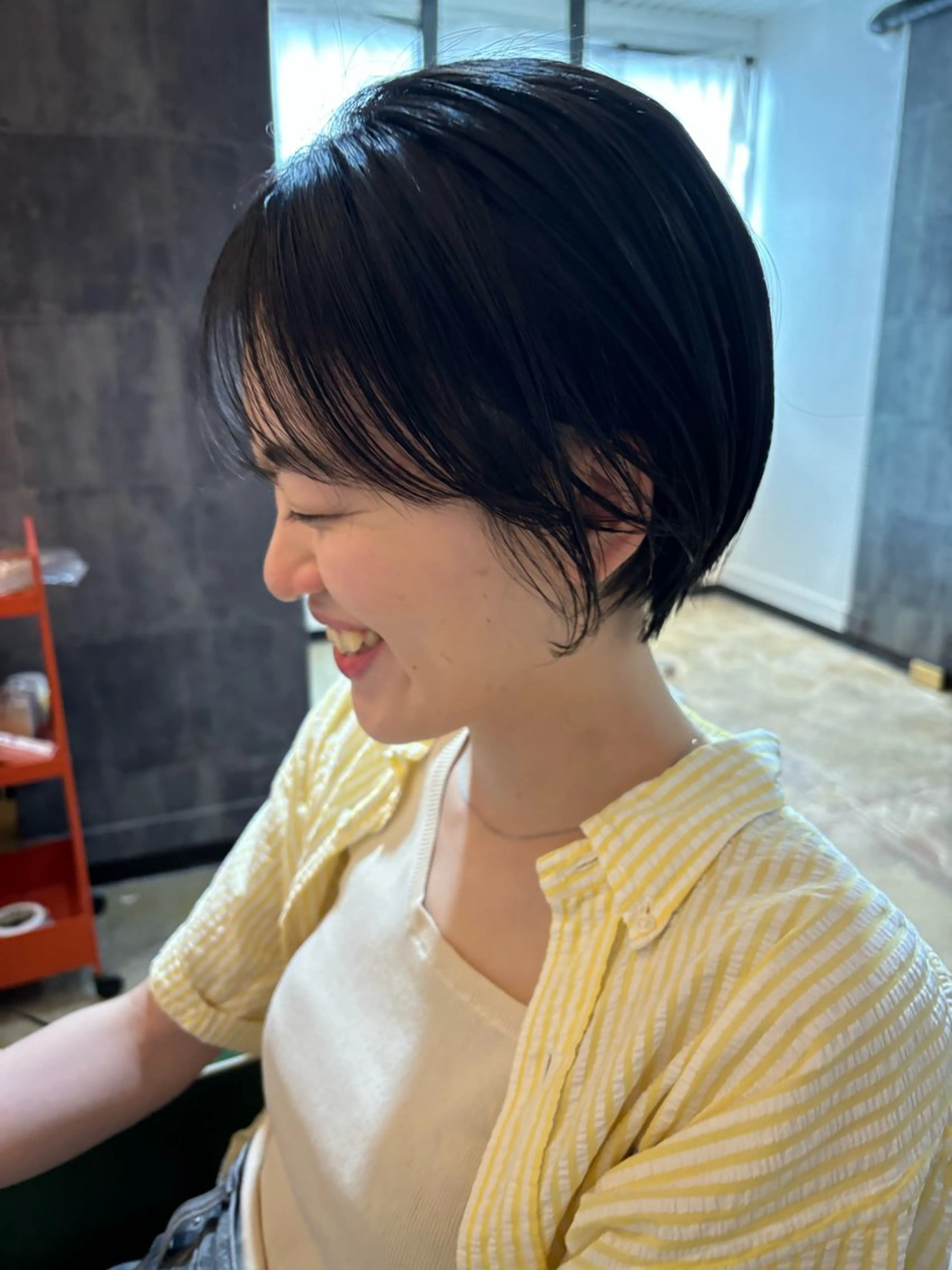 ショート カラー 広島/ボブ/レイヤー 🌿‬wakabaのヘアスタイル