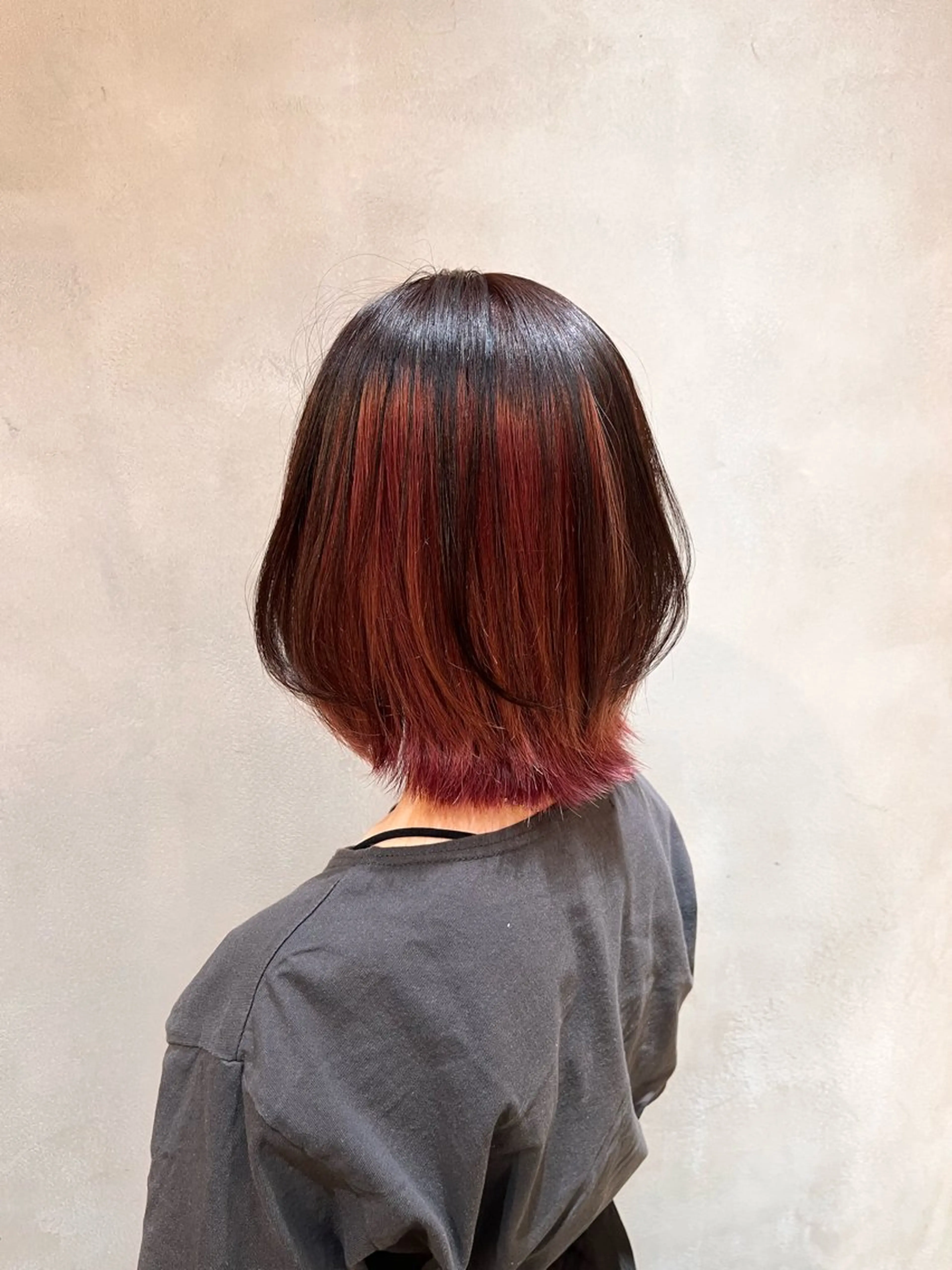 カラー カットモデル無料 あやかのヘアスタイル