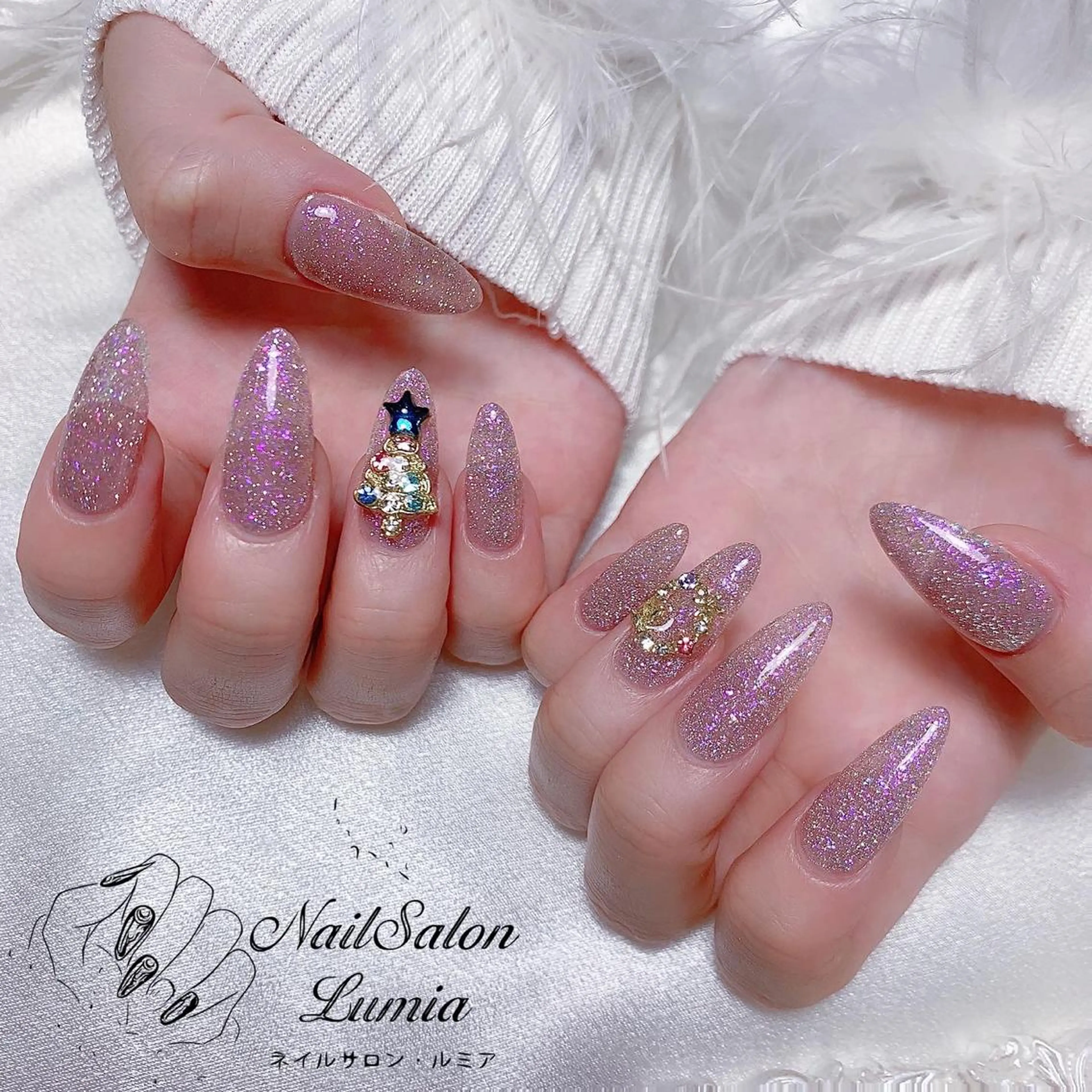 ネイル ハンドネイル ネイルサロン ルミア Lumia 店長のネイルデザイン