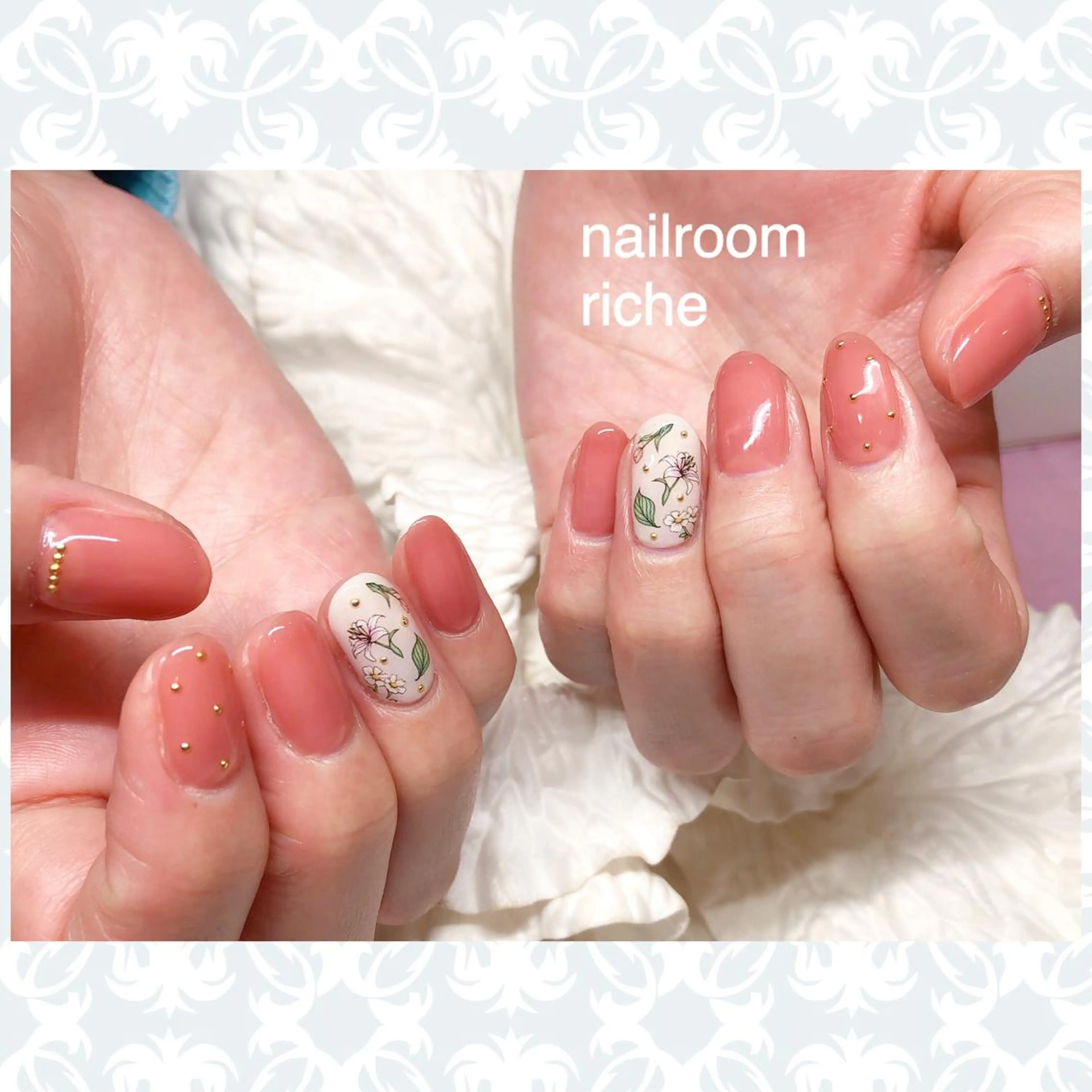 ネイル ハンドネイル nailroom richeのネイルデザイン