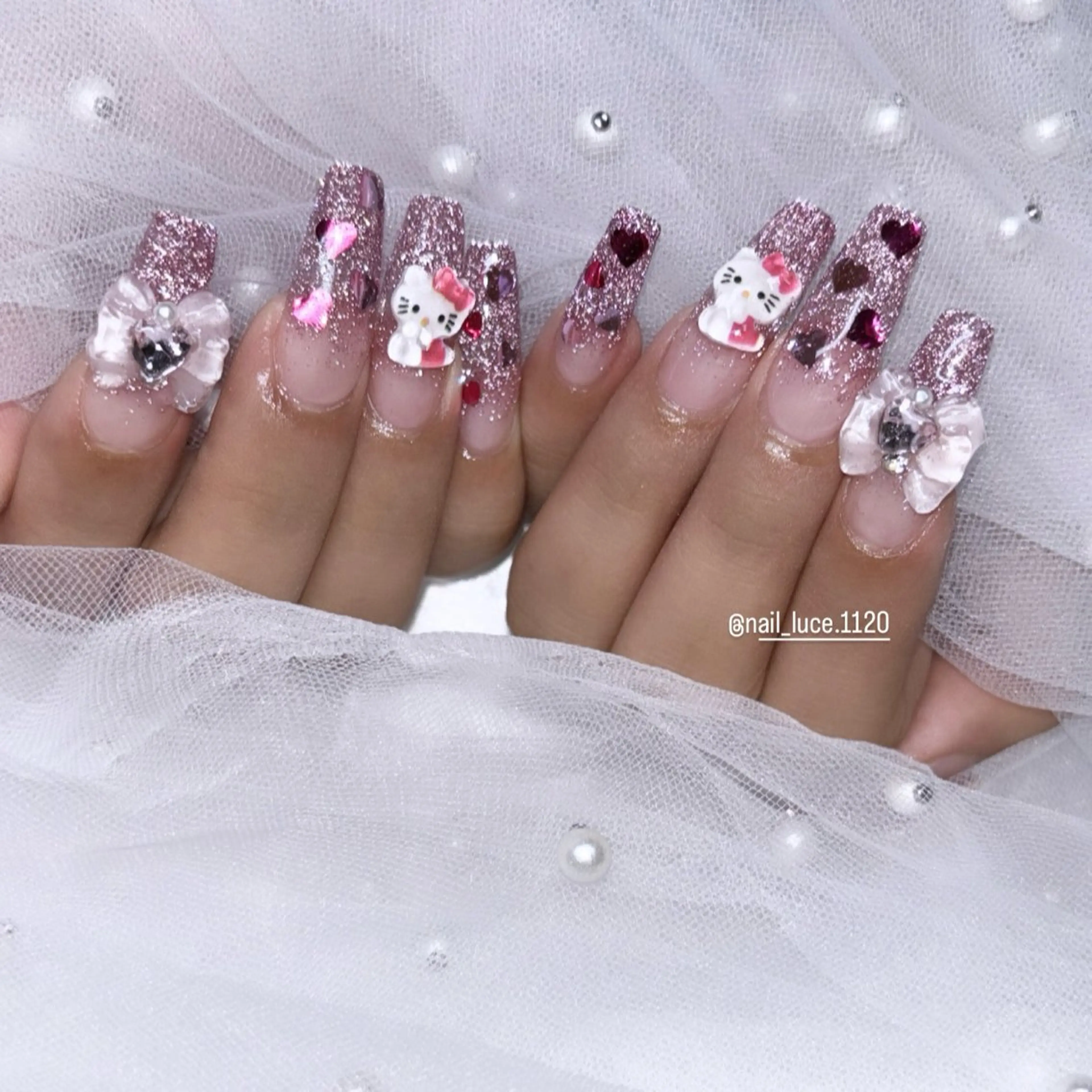 ネイル アートネイル 持ち込み 竹内 ことよのネイルデザイン