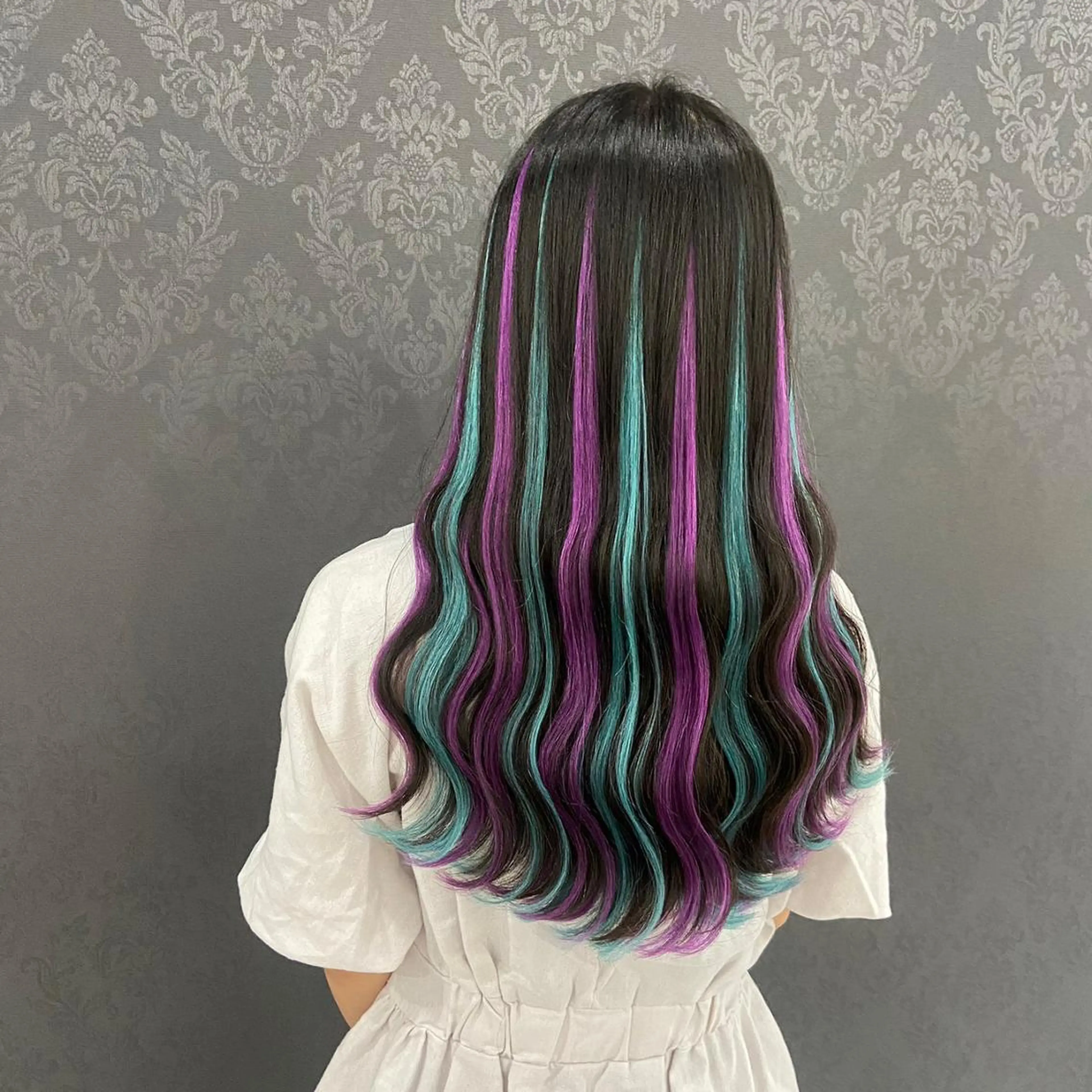 ロング シールエクステ KUMA🧸のヘアスタイル