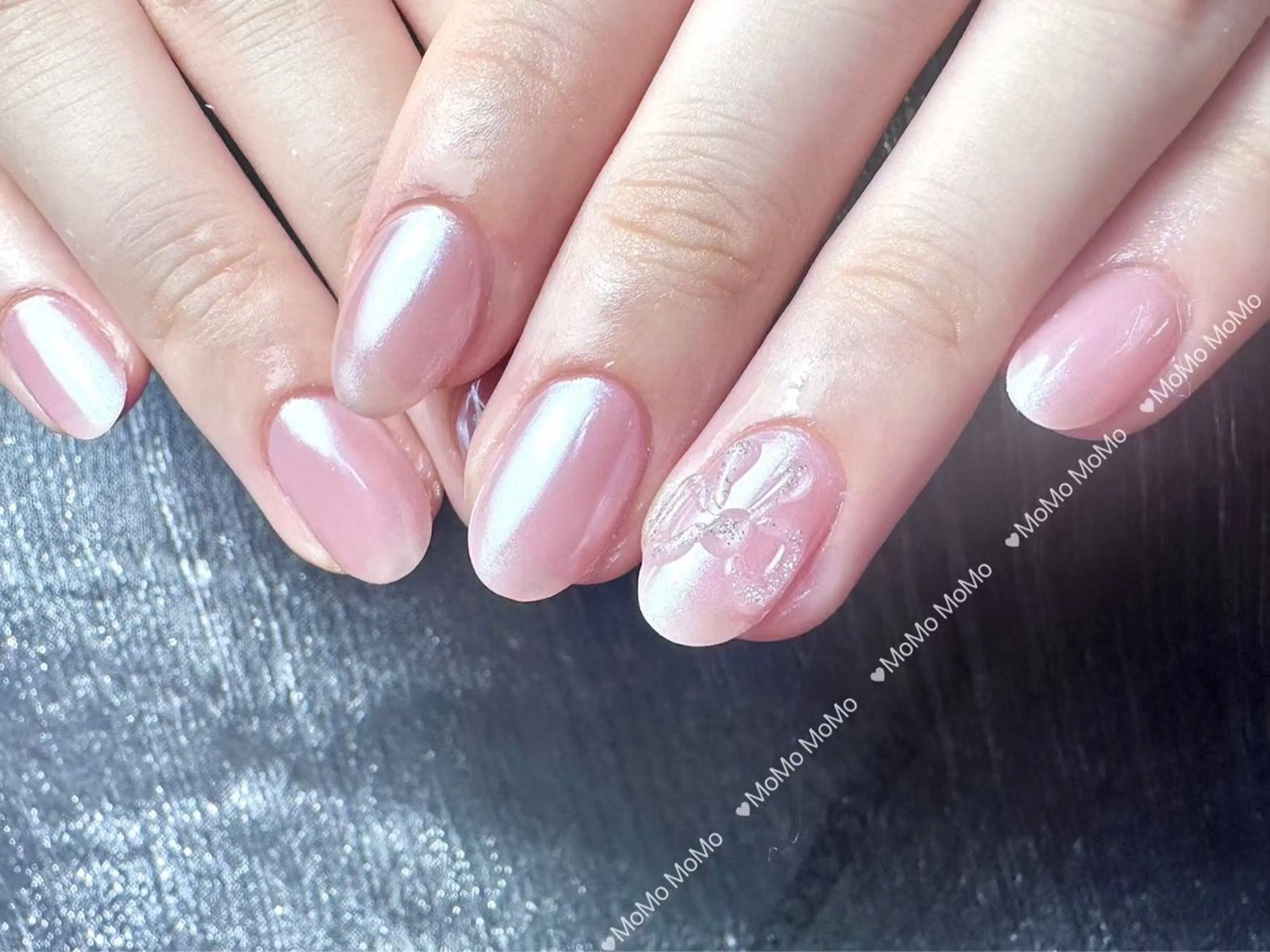 ネイル ニュアンスネイル ワンホンネイル moriki nailのネイルデザイン