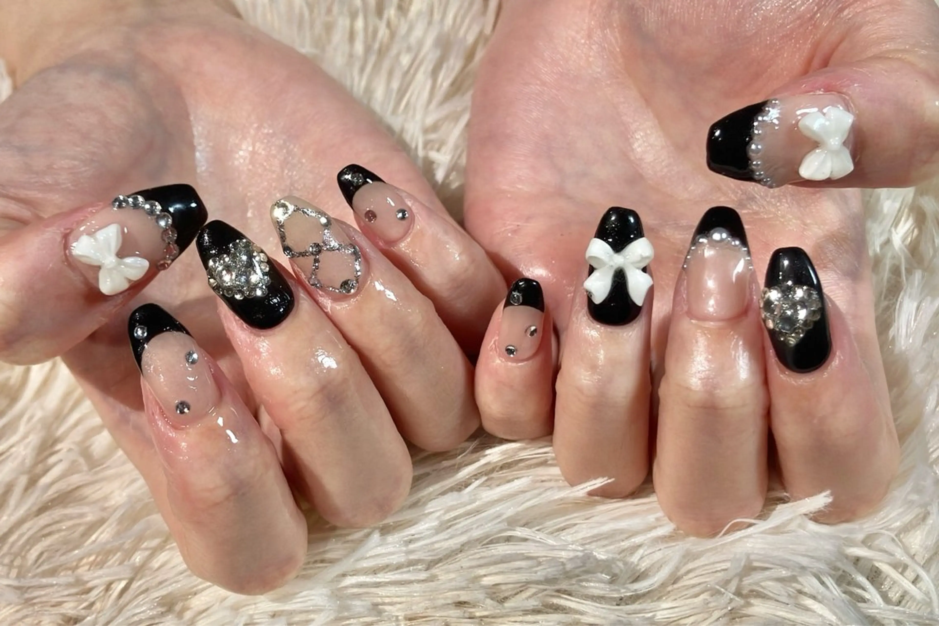 ネイル ハンドネイル たまプラーザ ANZUのネイルデザイン