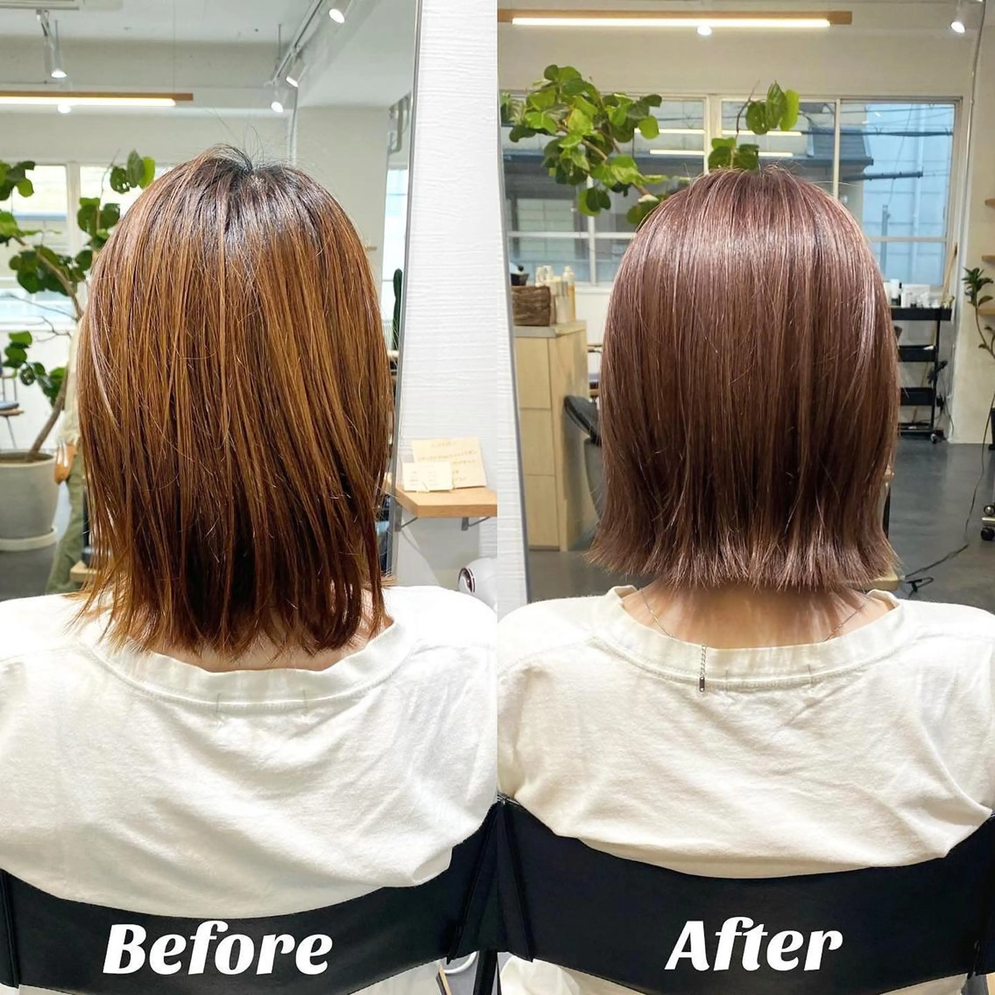 ミディアム カラー 🌿理想を叶える🌿 似合わせ🌟RISAのヘアスタイル