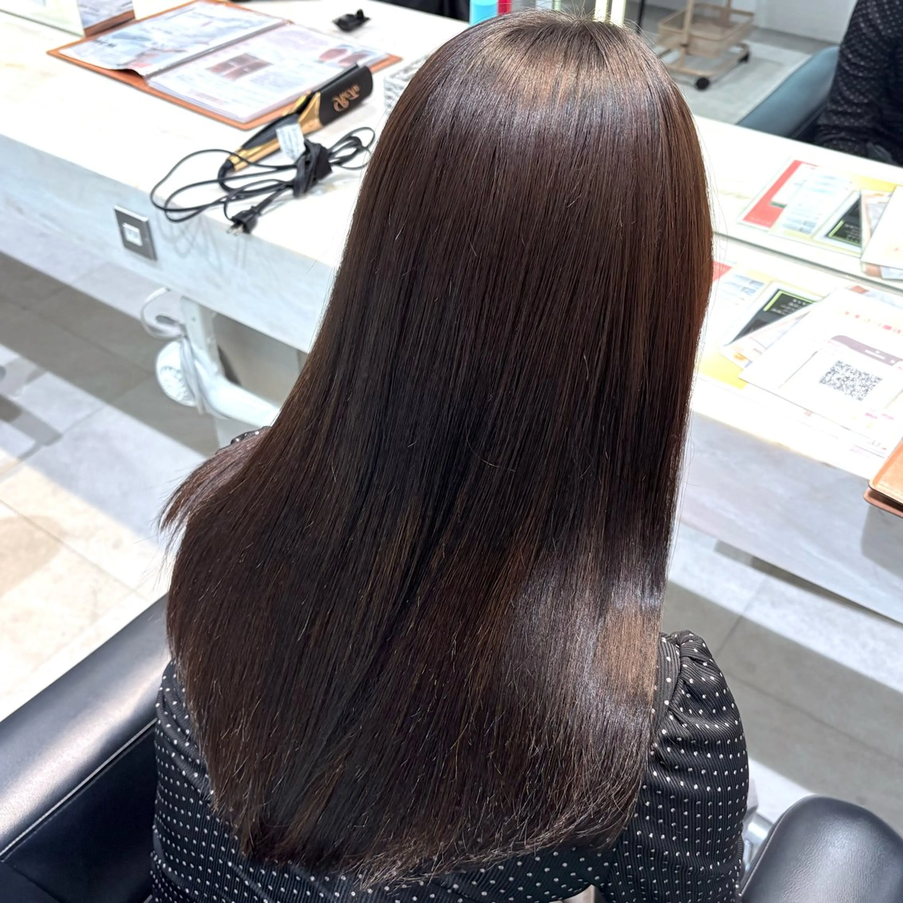 ロング カラー ヘアカラー トリートメント 縮毛矯正/Wカラー /アレンジ🌙あまにのヘアスタイル