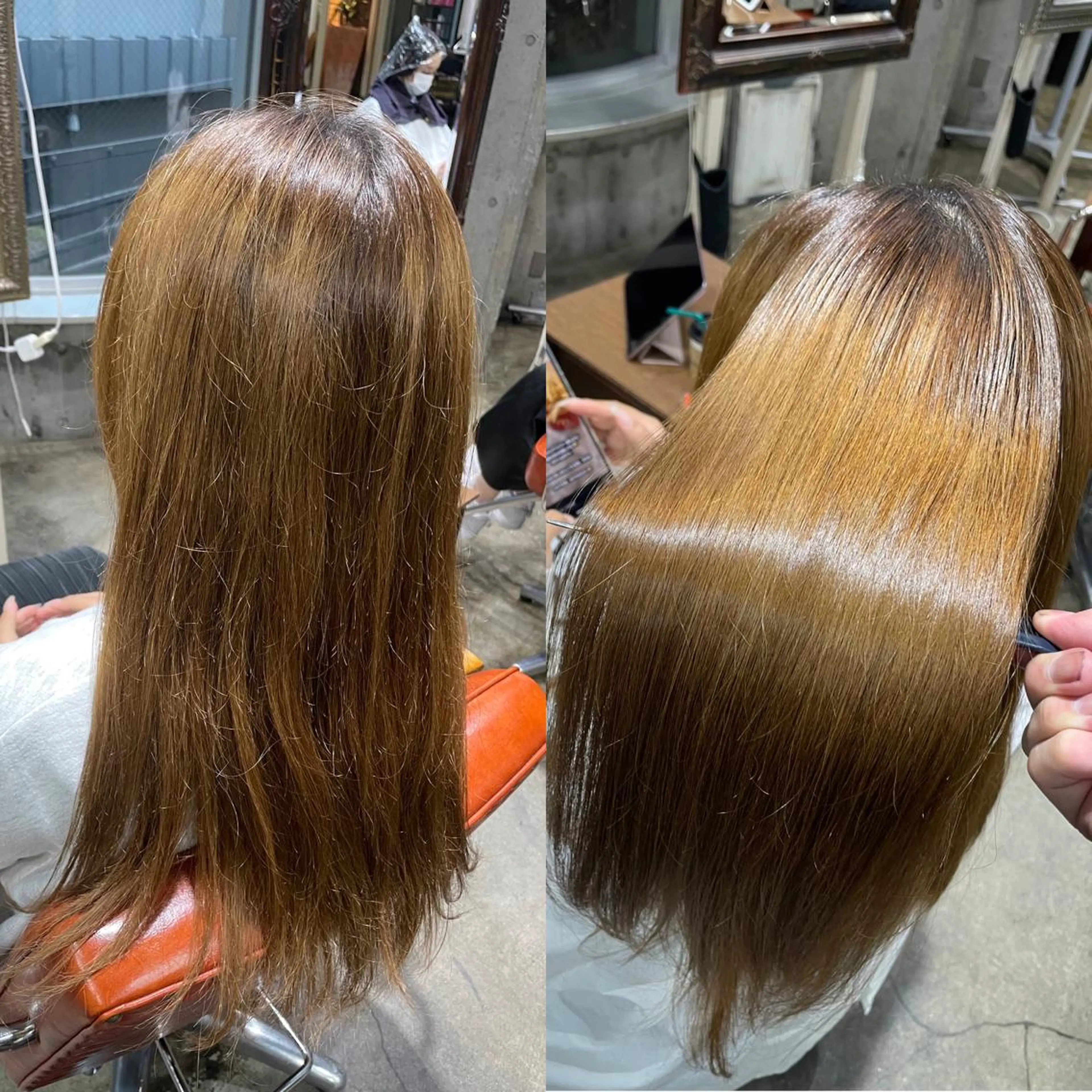 ロング 髪質改善 🌈髪質改善💕 縮毛矯正✨青木まで✨のヘアスタイル