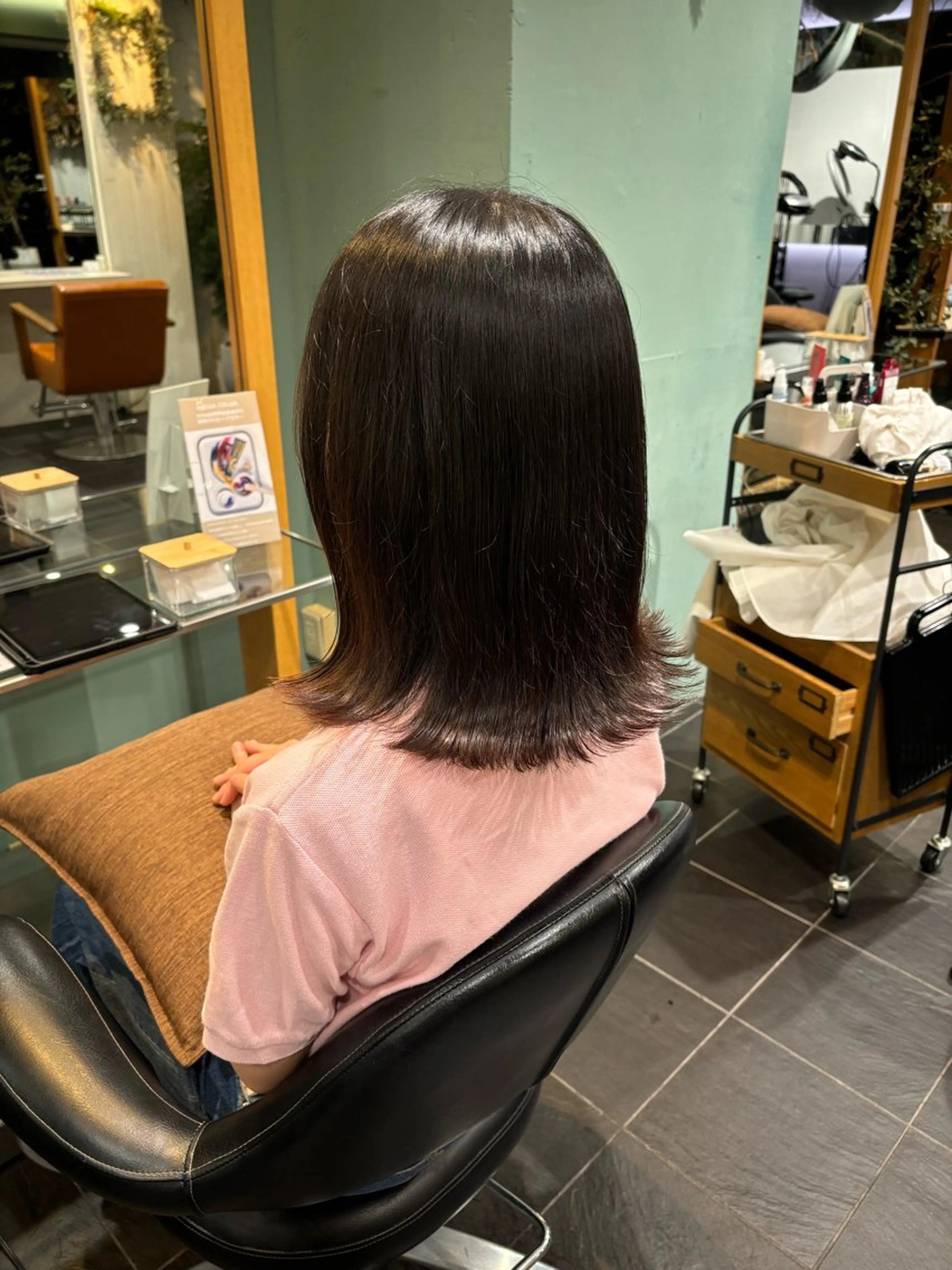 セミロング オーガニックカラー/ 表参道/ルカのヘアスタイル