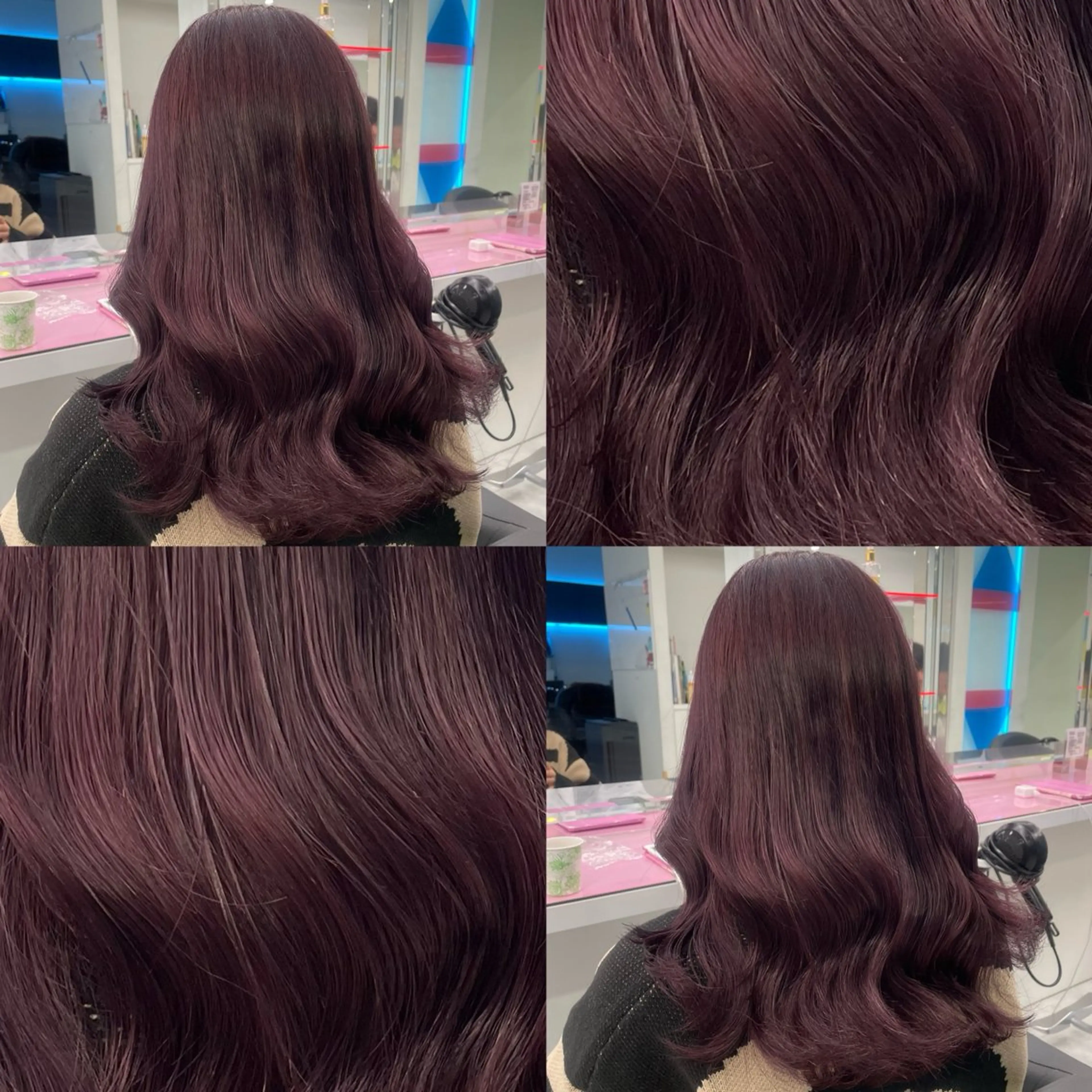 ロング カラー ガーリー♡女の子っぽ ヘア♡ピンクカラー♡のヘアスタイル