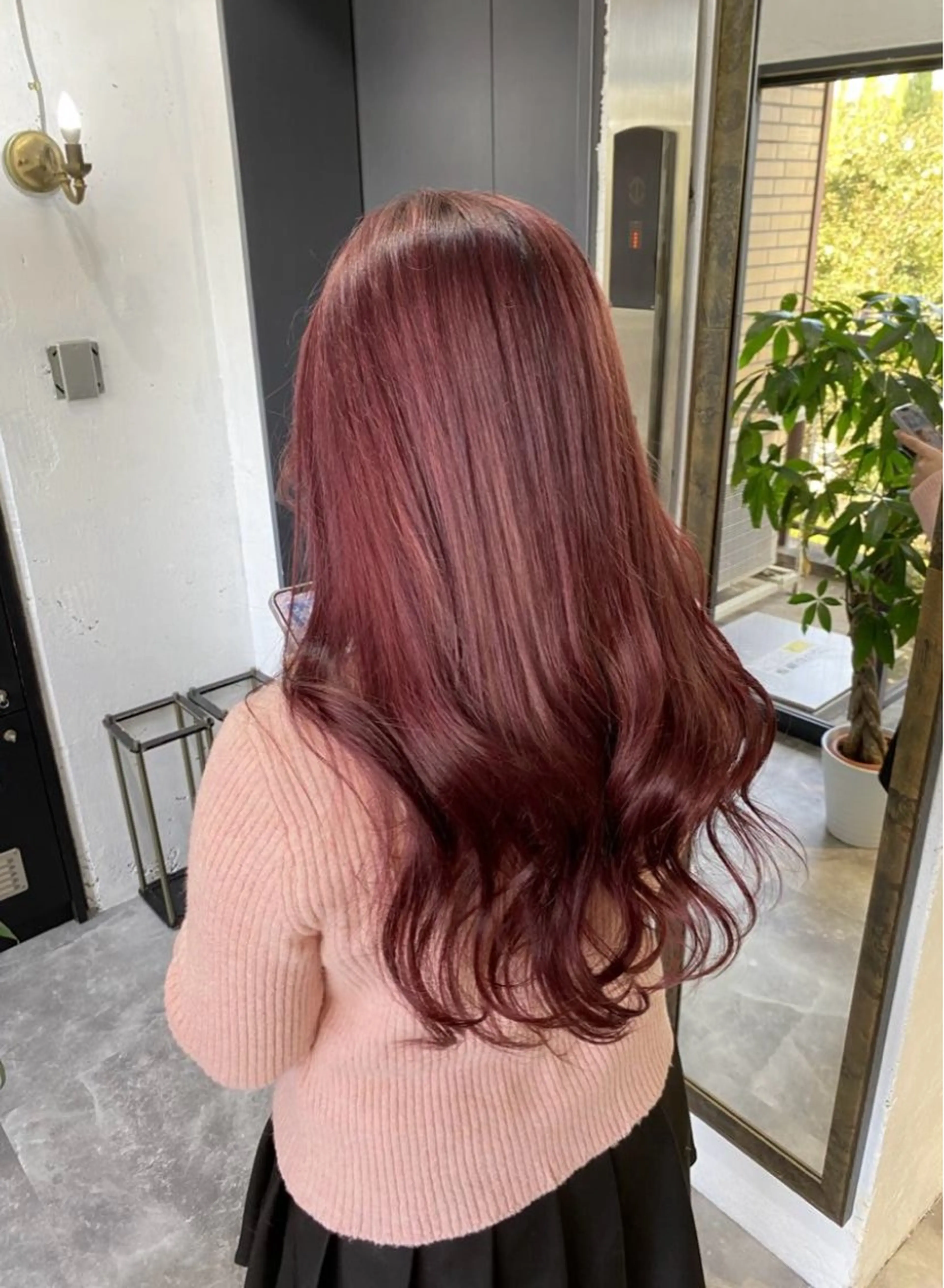 ロング カラー 髪質改善/ハイトーン MOLAのヘアスタイル