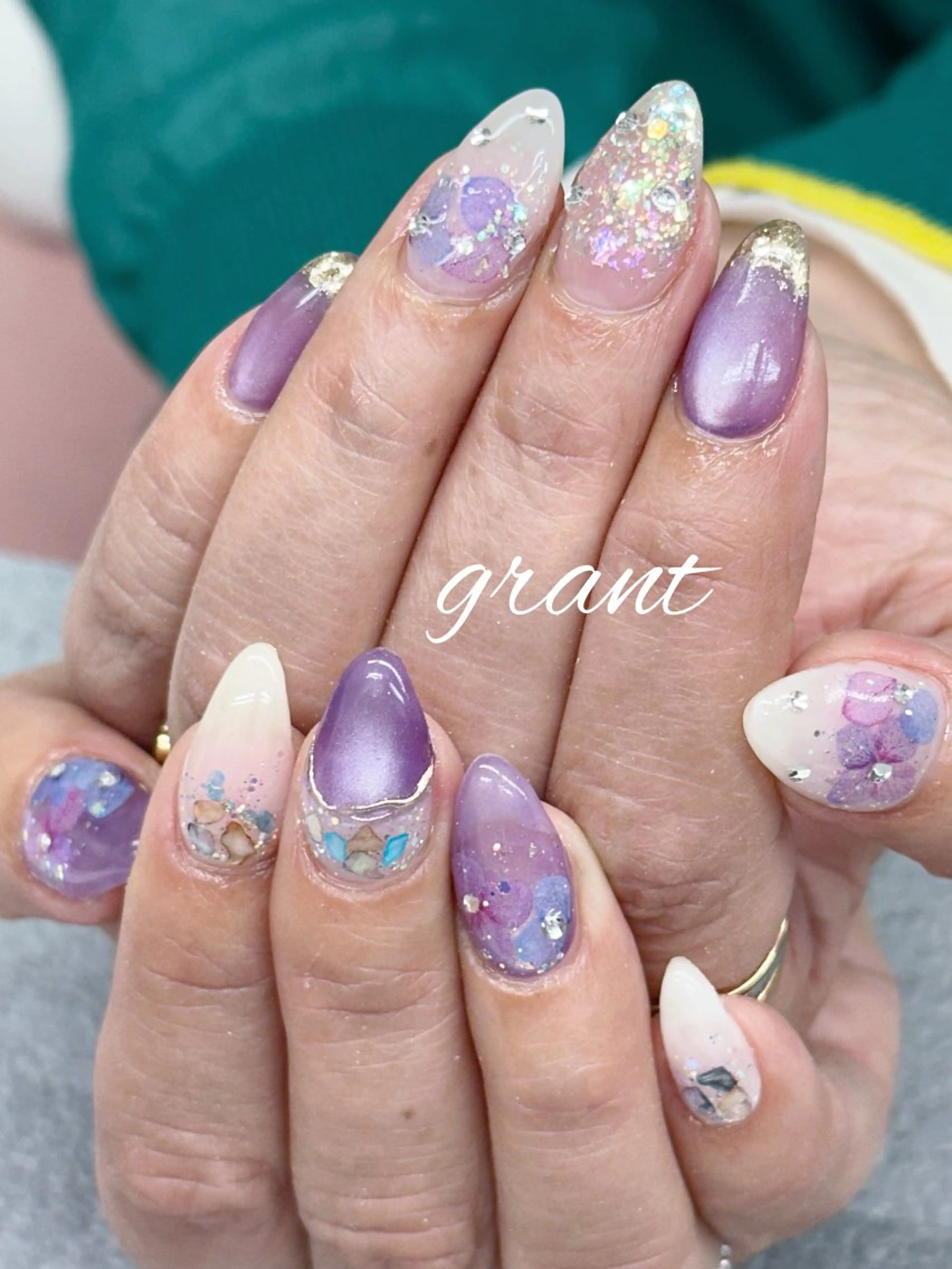 ネイル ハンドネイル nailsalon grantのネイルデザイン