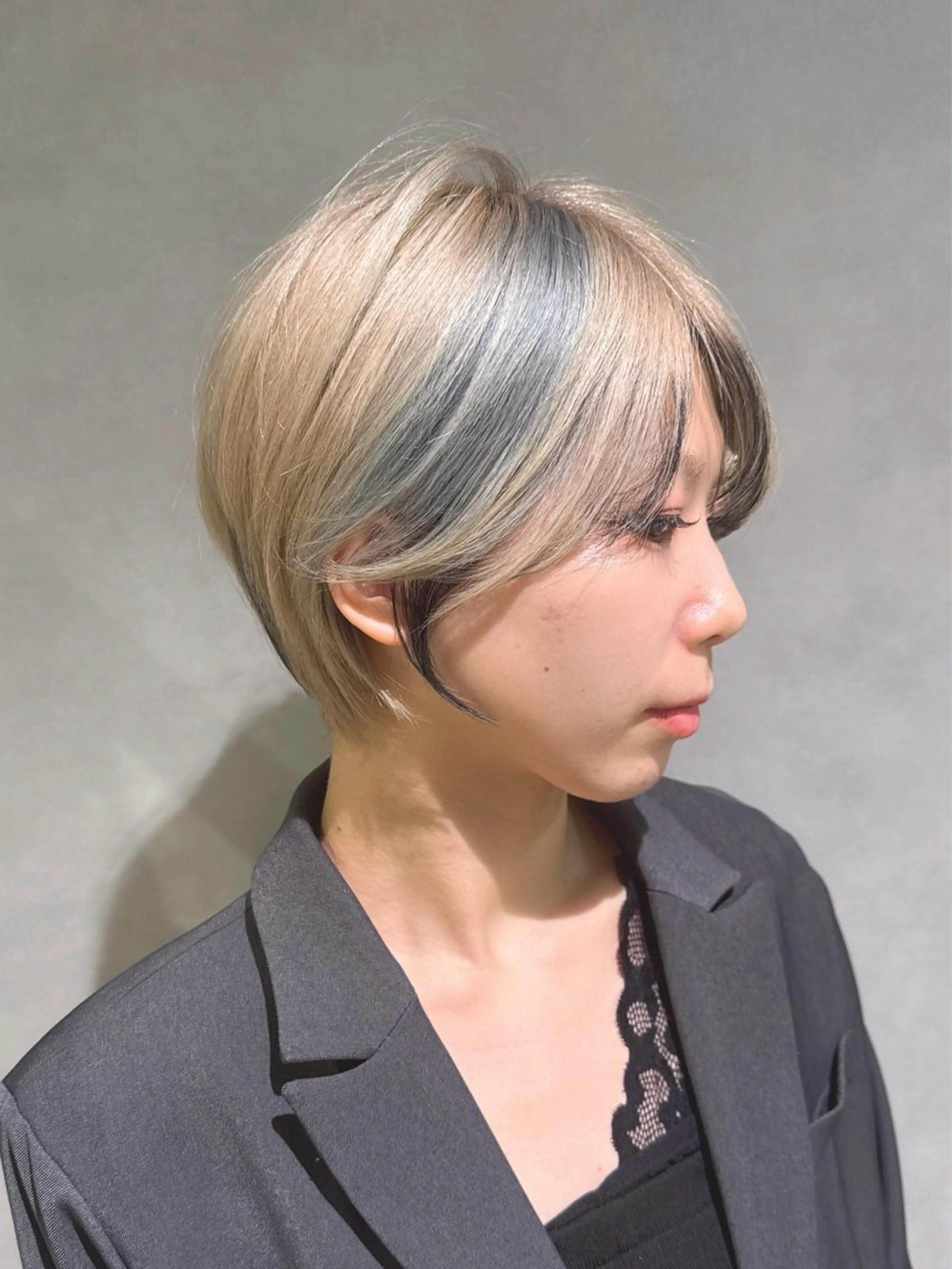 ショート 似合わせショート 森岡俊亮のヘアスタイル